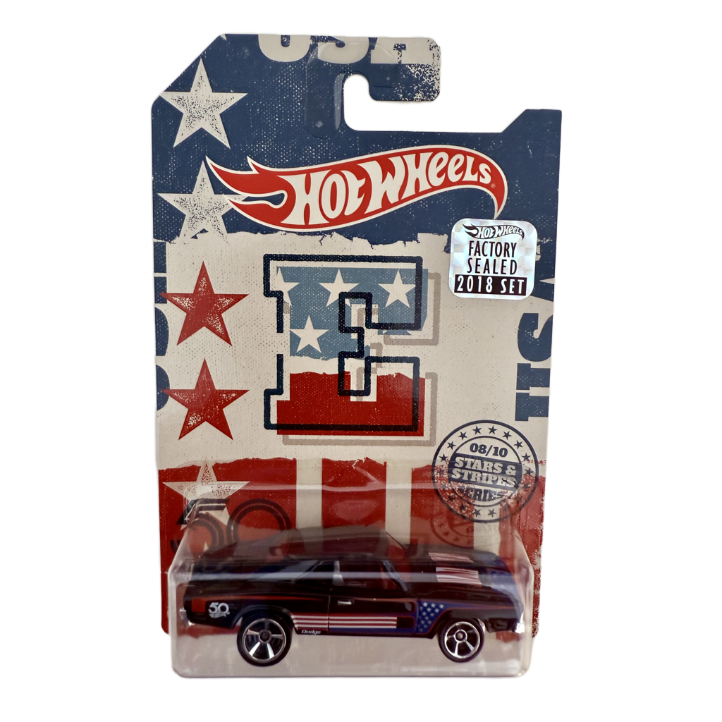 Hot Wheels 2018 50th Anniversary Factory Set Stars & Stripes '69 Dodge Charger