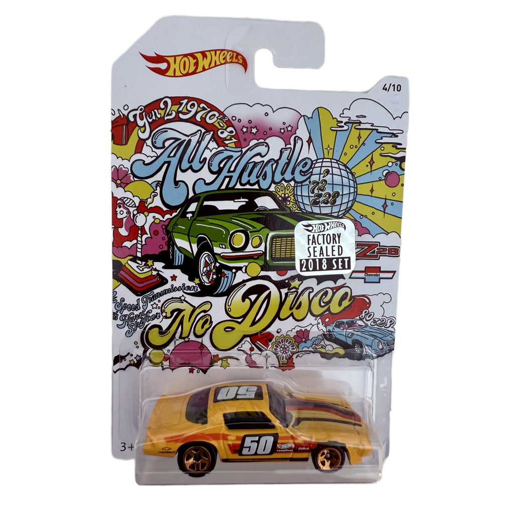 Hot Wheels 2018 50th Anniversary Factory Set Camaro Series '81 Camaro