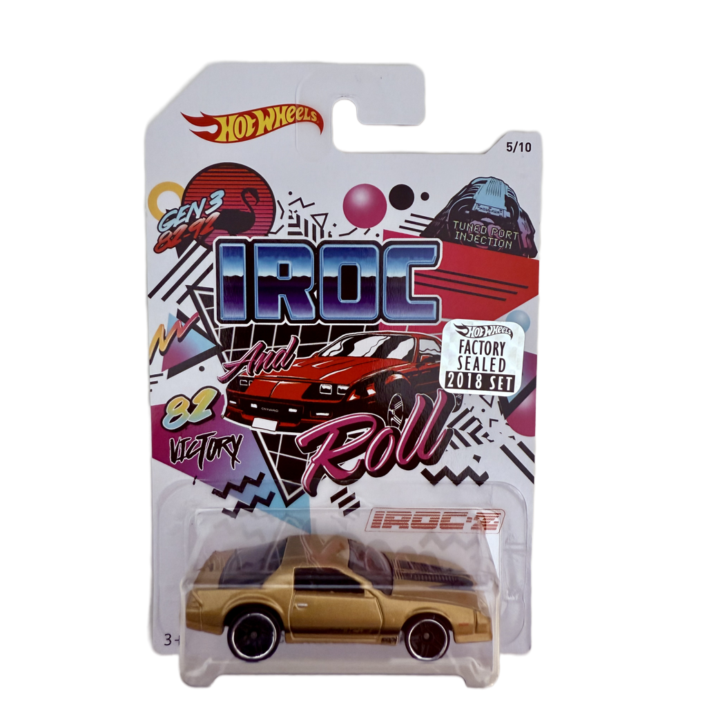 Hot Wheels 2018 50th Anniversary Factory Set Camaro Series '85 Chevrolet Camaro