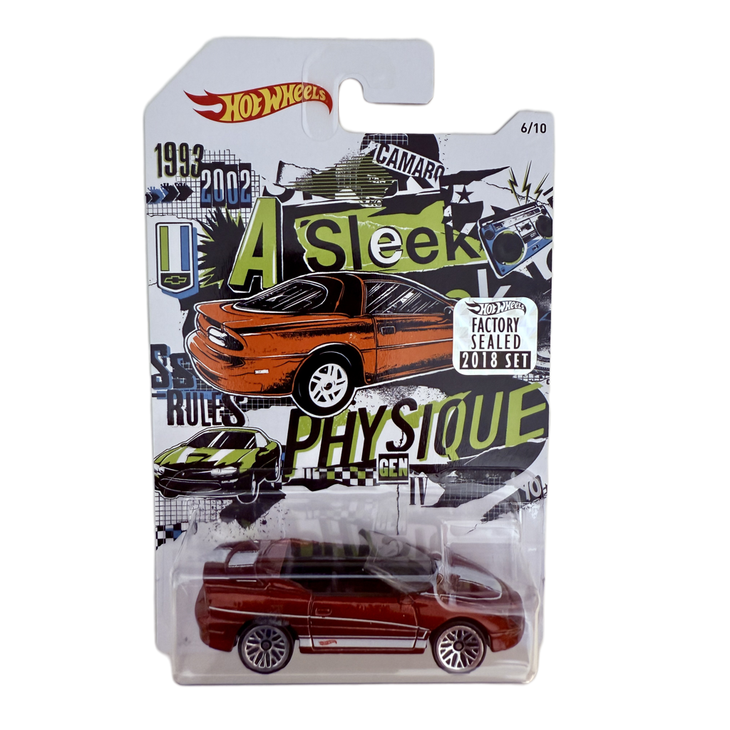 Hot Wheels 2018 50th Anniversary Factory Set Camaro Series '95 Camaro Convertible