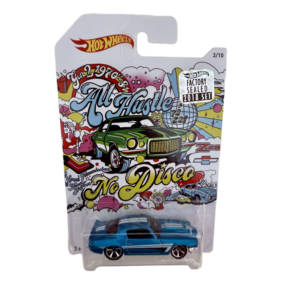 Hot Wheels 2018 50th Anniversary Factory Set Camaro Series '70 Chevy Camaro