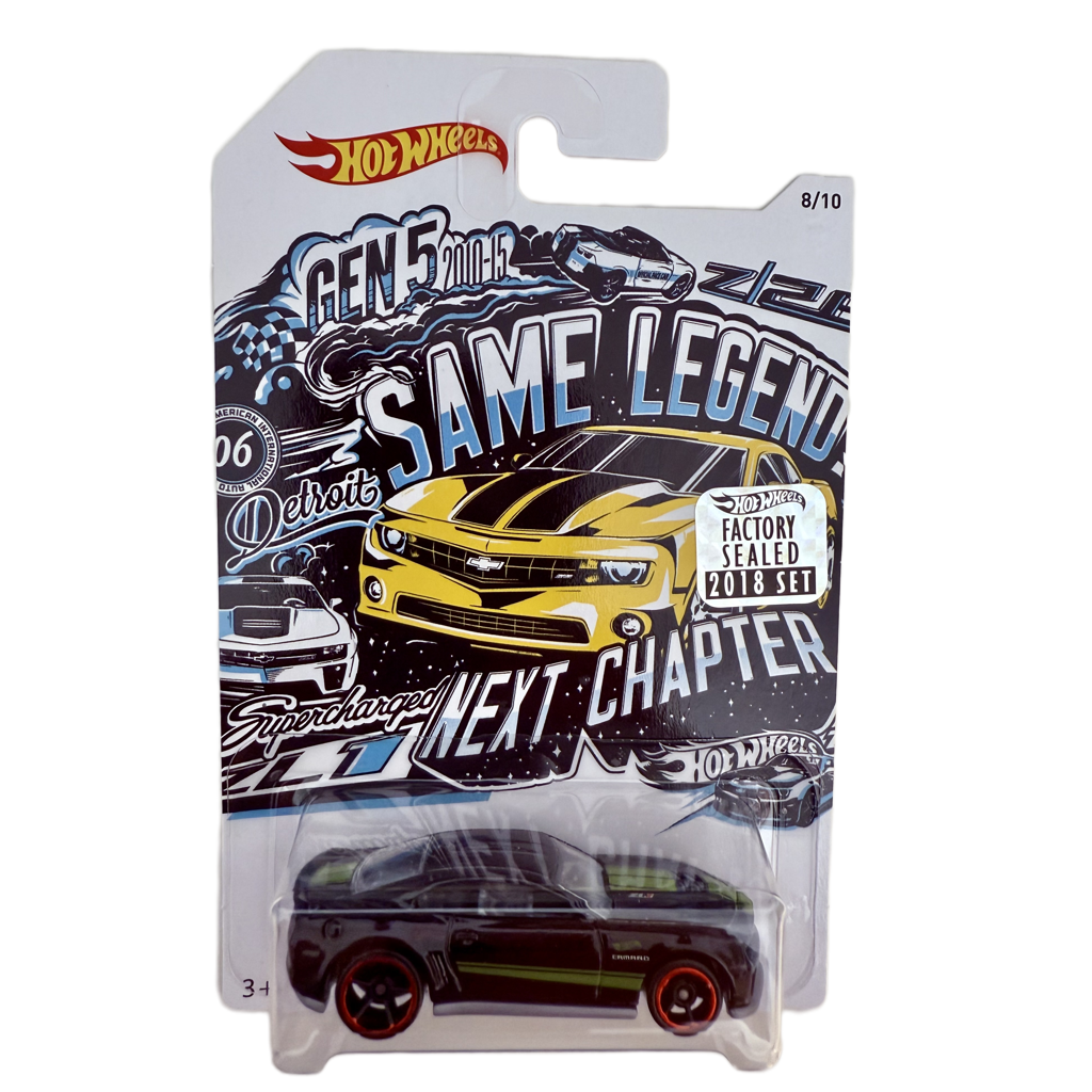 Hot Wheels 2018 50th Anniversary Factory Set Camaro Series '12 Camaro ZL1 Concept