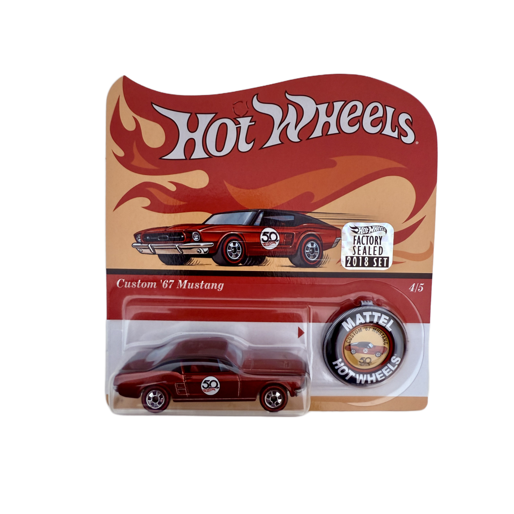 Hot Wheels 2018 50th Anniversary Factory Set Custom '67 Mustang