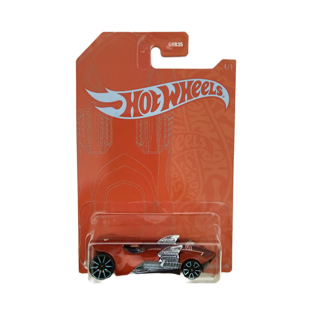 Hot Wheels 53rd Anniversary Orange & Blue Twin Mill III