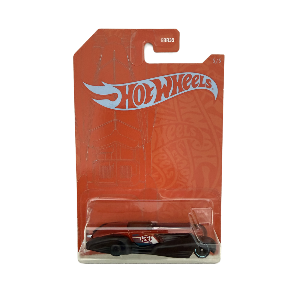 Hot Wheels 53rd Anniversary Orange & Blue Custom Cadillac Fleetwood