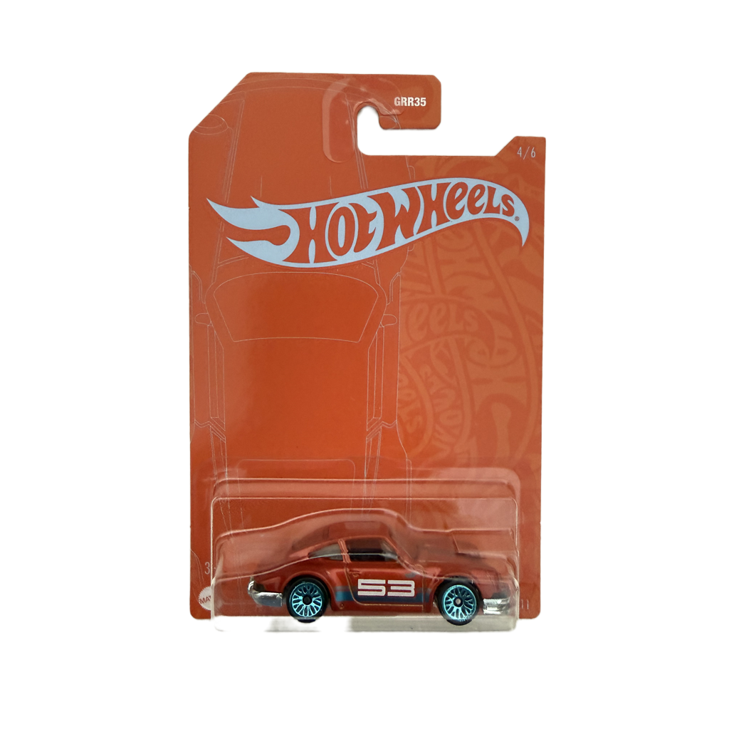 Hot Wheels 53rd Anniversary Orange & Blue '71 Porsche 911