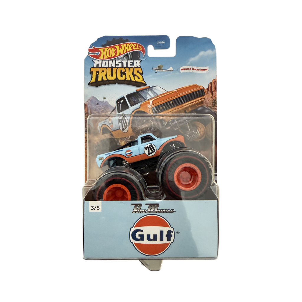 Hot Wheels Monster Trucks Gulf Pure Muscle