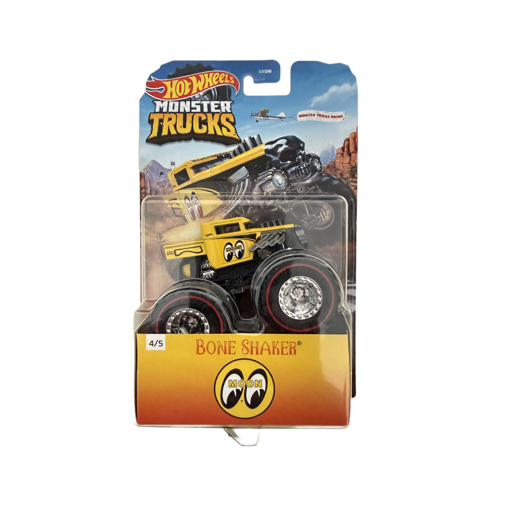 Hot Wheels Monster Trucks Mooneyes Bone Shaker