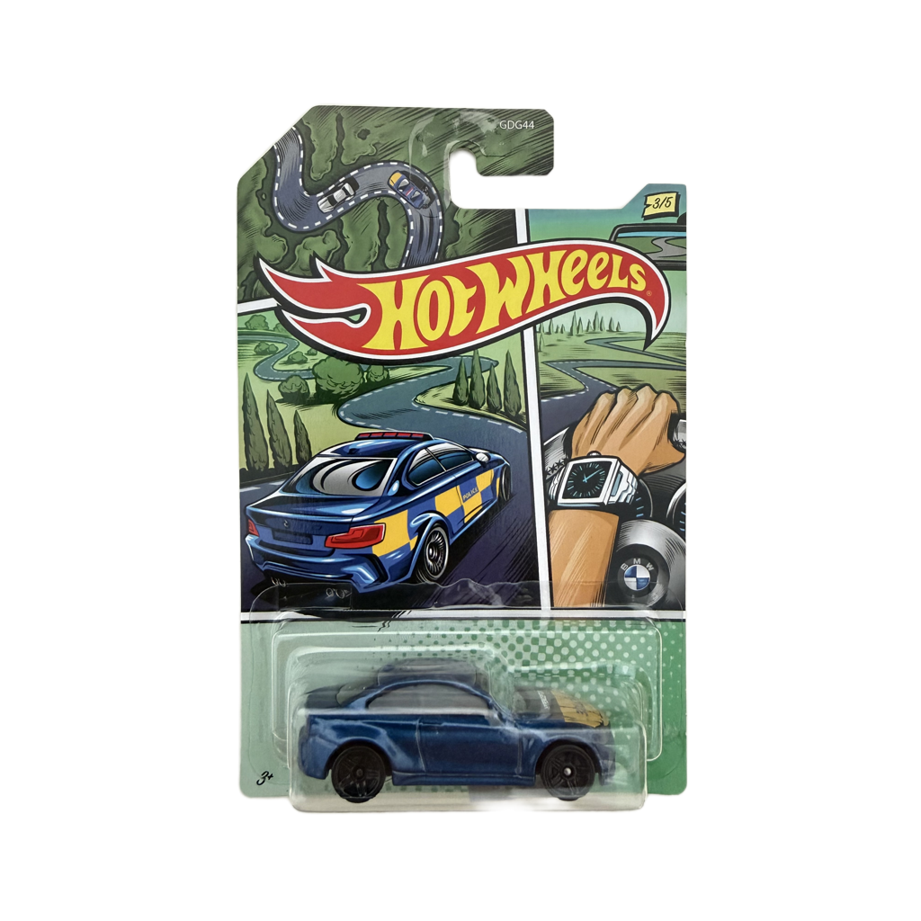 Hot Wheels Police Art Walmart Exclusive 2016 BMW M2 - Error No Side Tampos