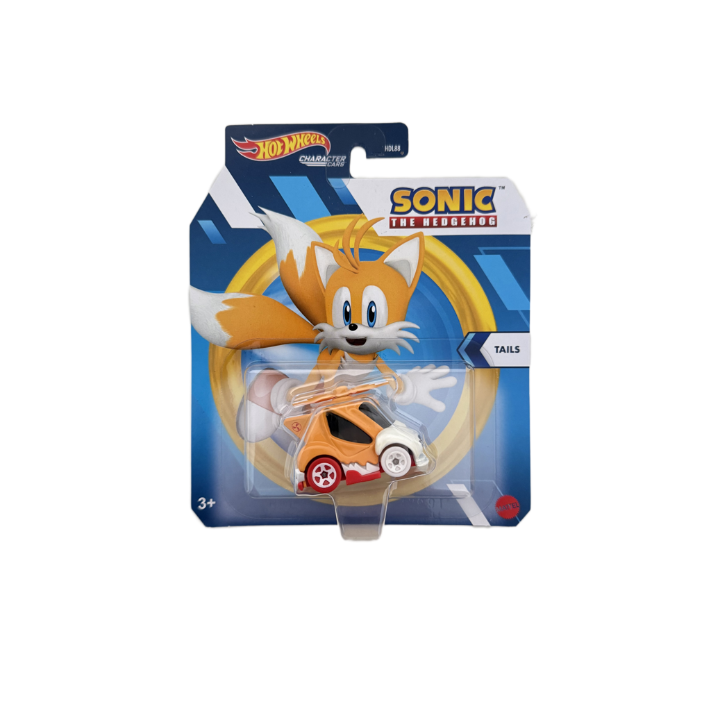 Hot Wheels Character Cars Sonic The Hedgehog Tails