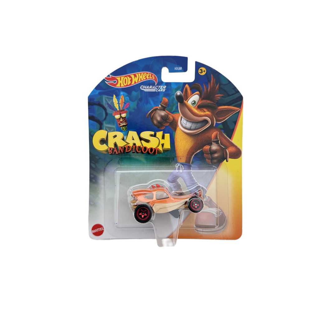 Hot Wheels Character Cars Crash Bandicoot