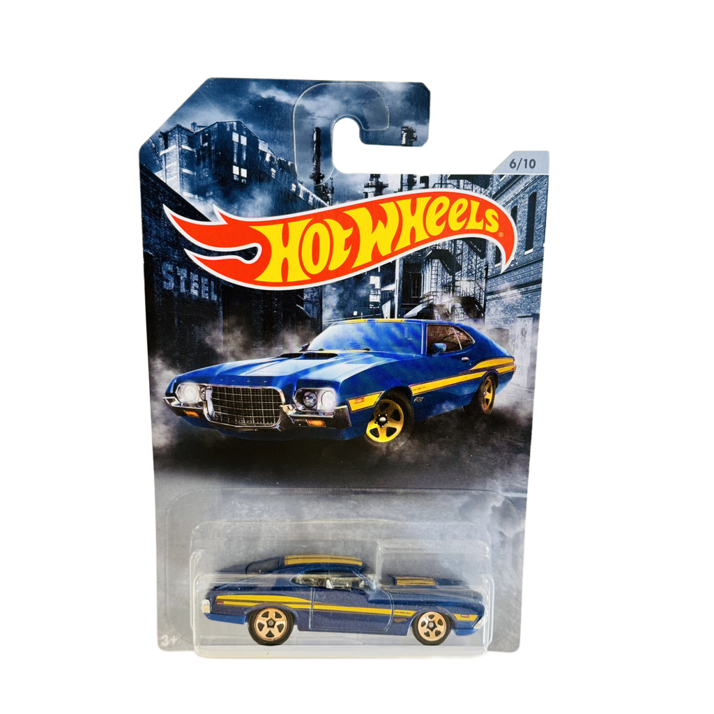 Hot Wheels American Steel '72 Ford Gran Torino Sport - Walmart Exclusive