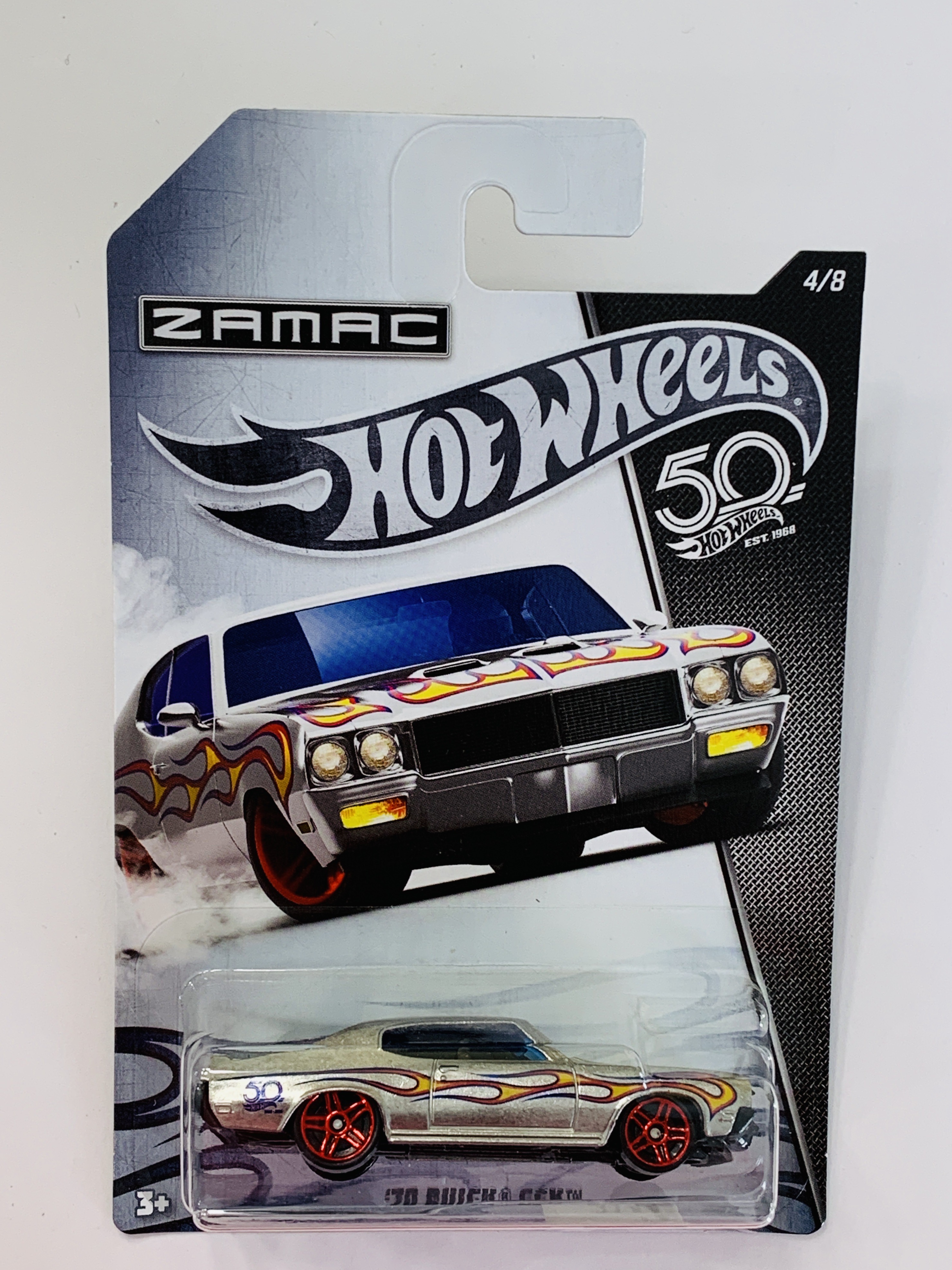 Hot Wheels 50th Anniversary ZAMAC '70 Buick GSX