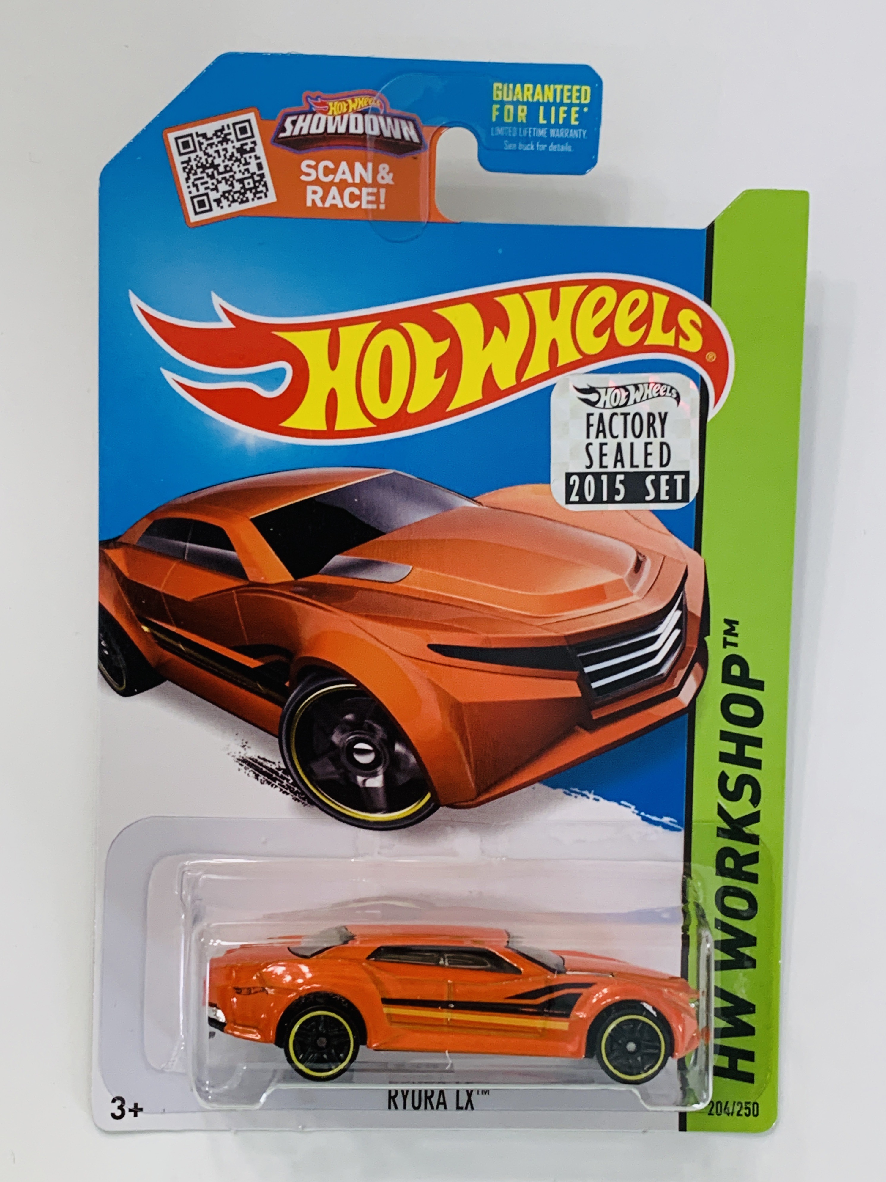 Hot Wheels 2015 Factory Set #204 Ryura LX - Orange
