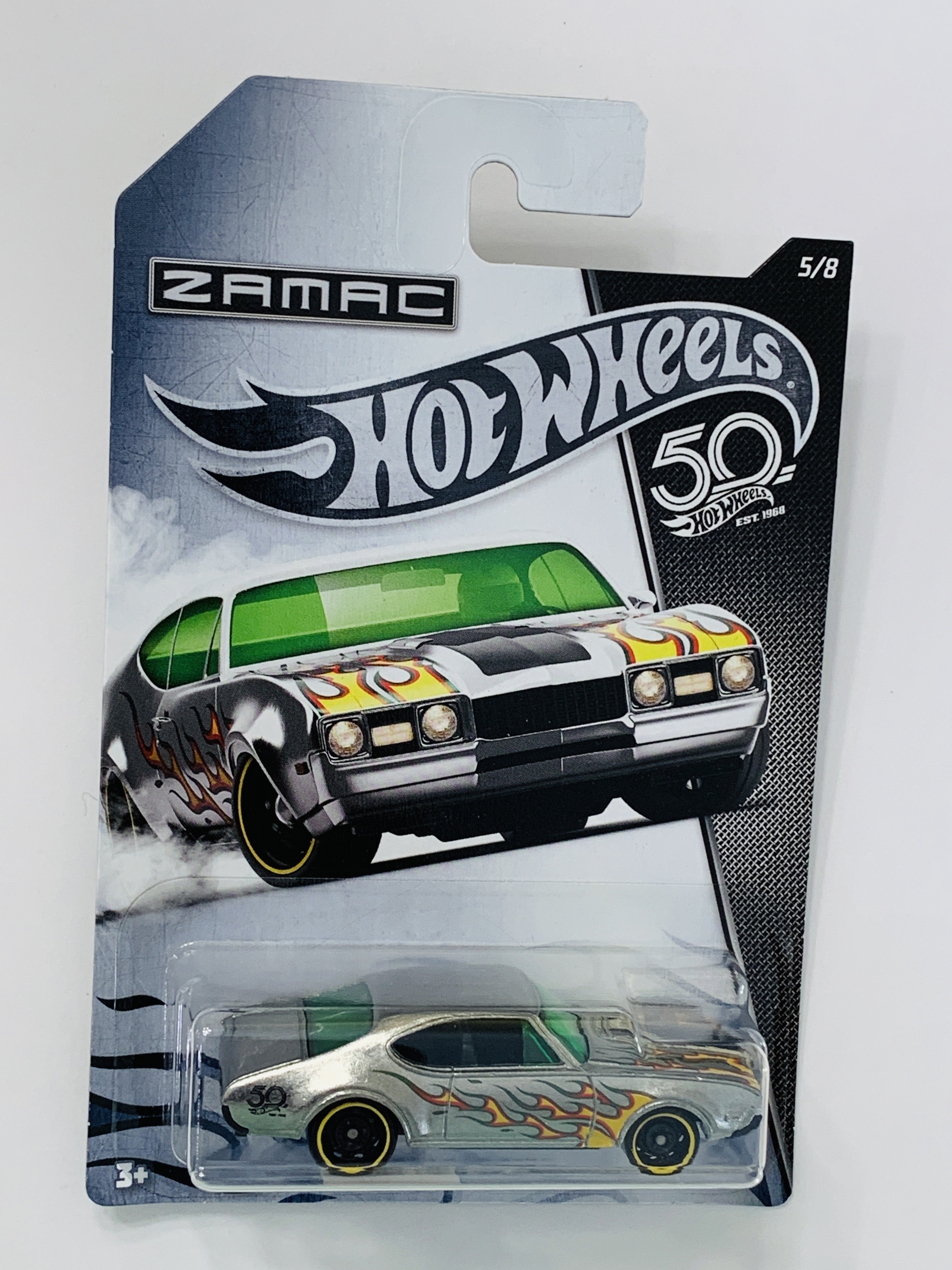 Hot Wheels 50th Anniversary ZAMAC '68 Olds 442