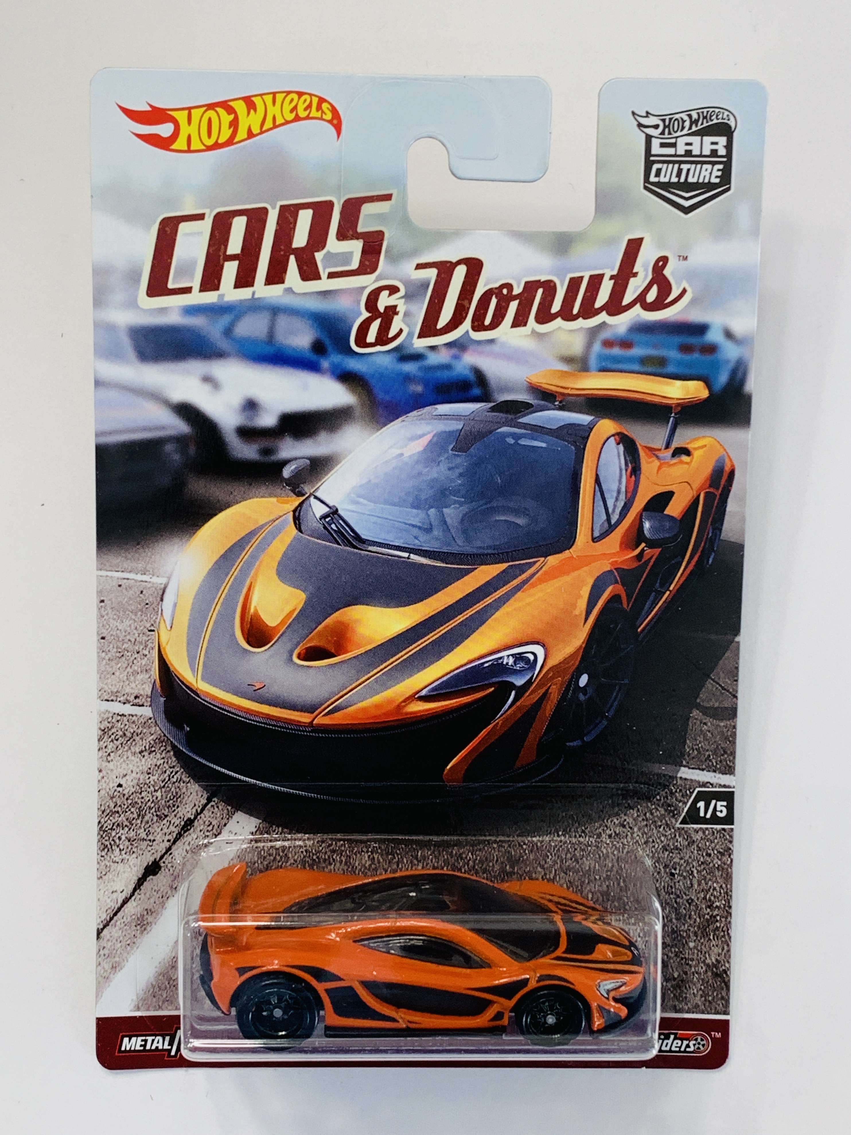 Hot Wheels Car Culture Cars & Donuts McLaren P1