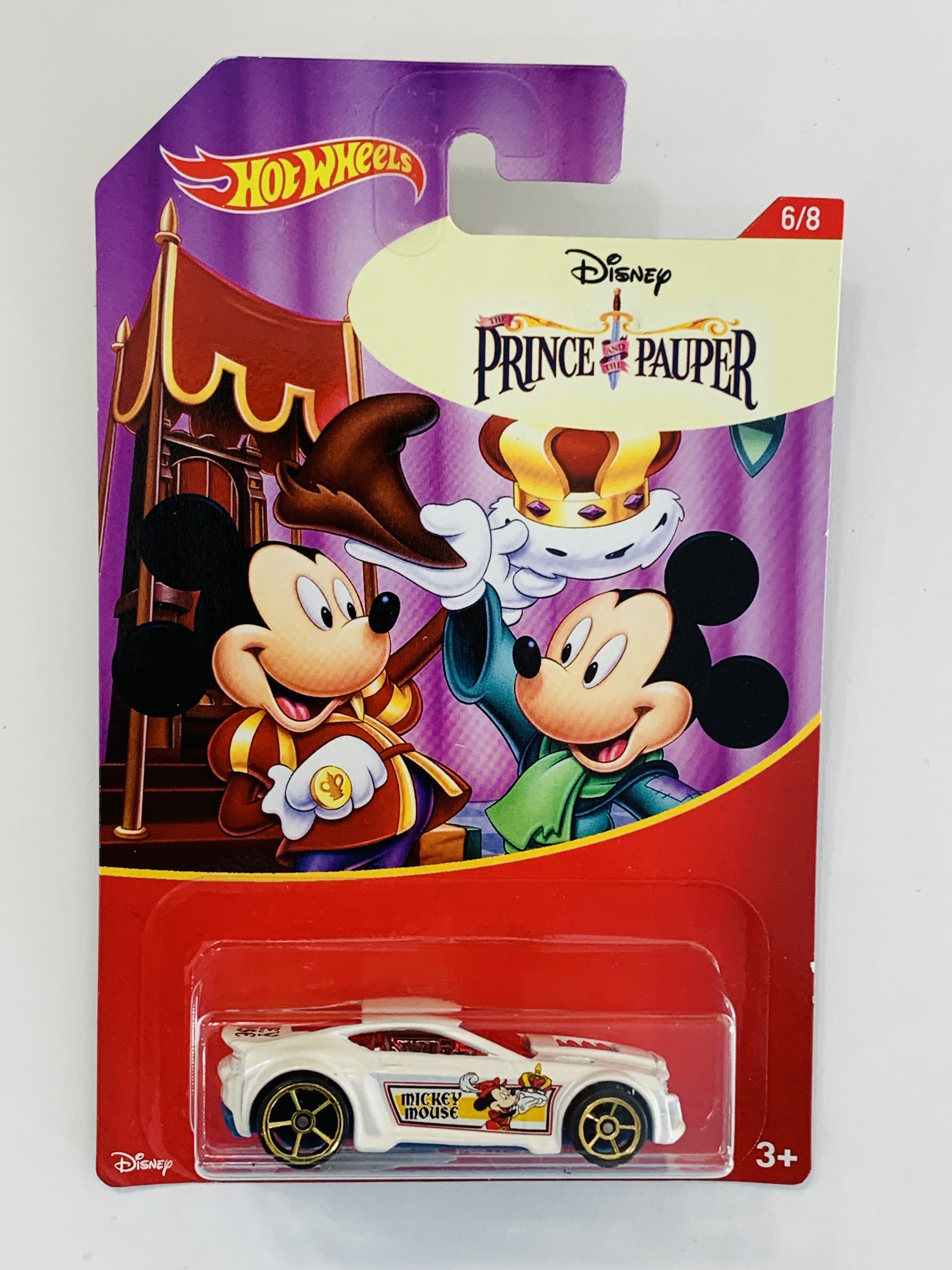 Hot Wheels Disney Princ And The Pauper Torque Twister