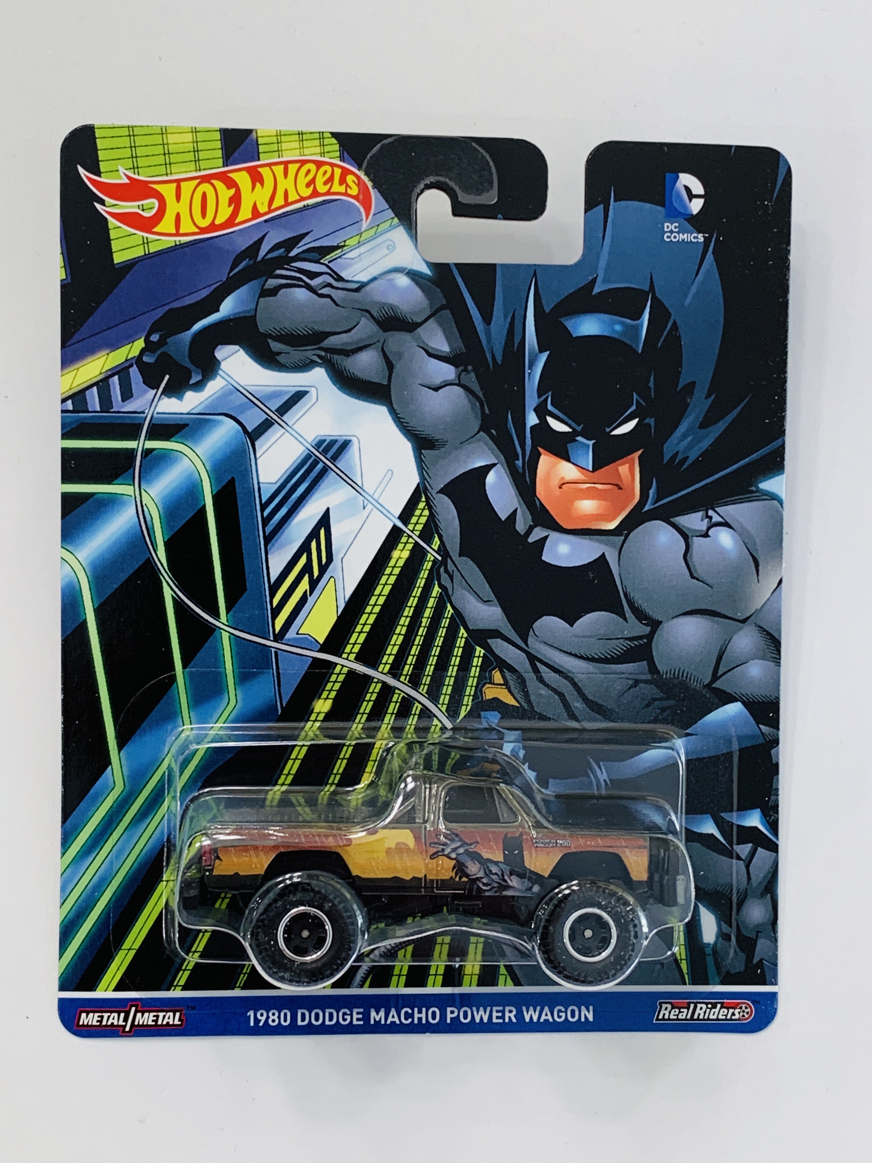 Hot Wheels DC Comics Batman 1980 Dodge Macho Power Wagon