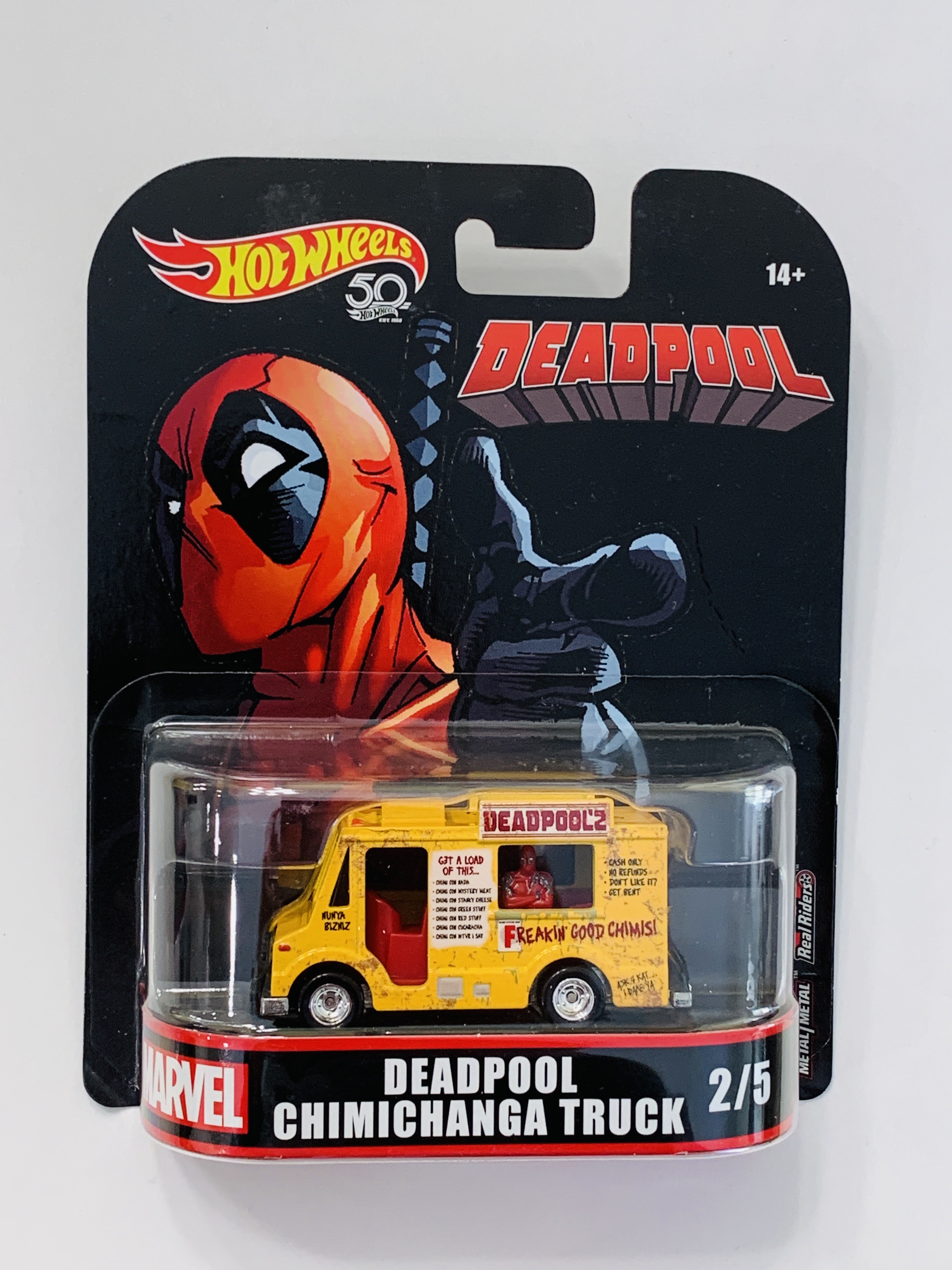 Hot Wheels Retro Deadpool Chimichanga Truck