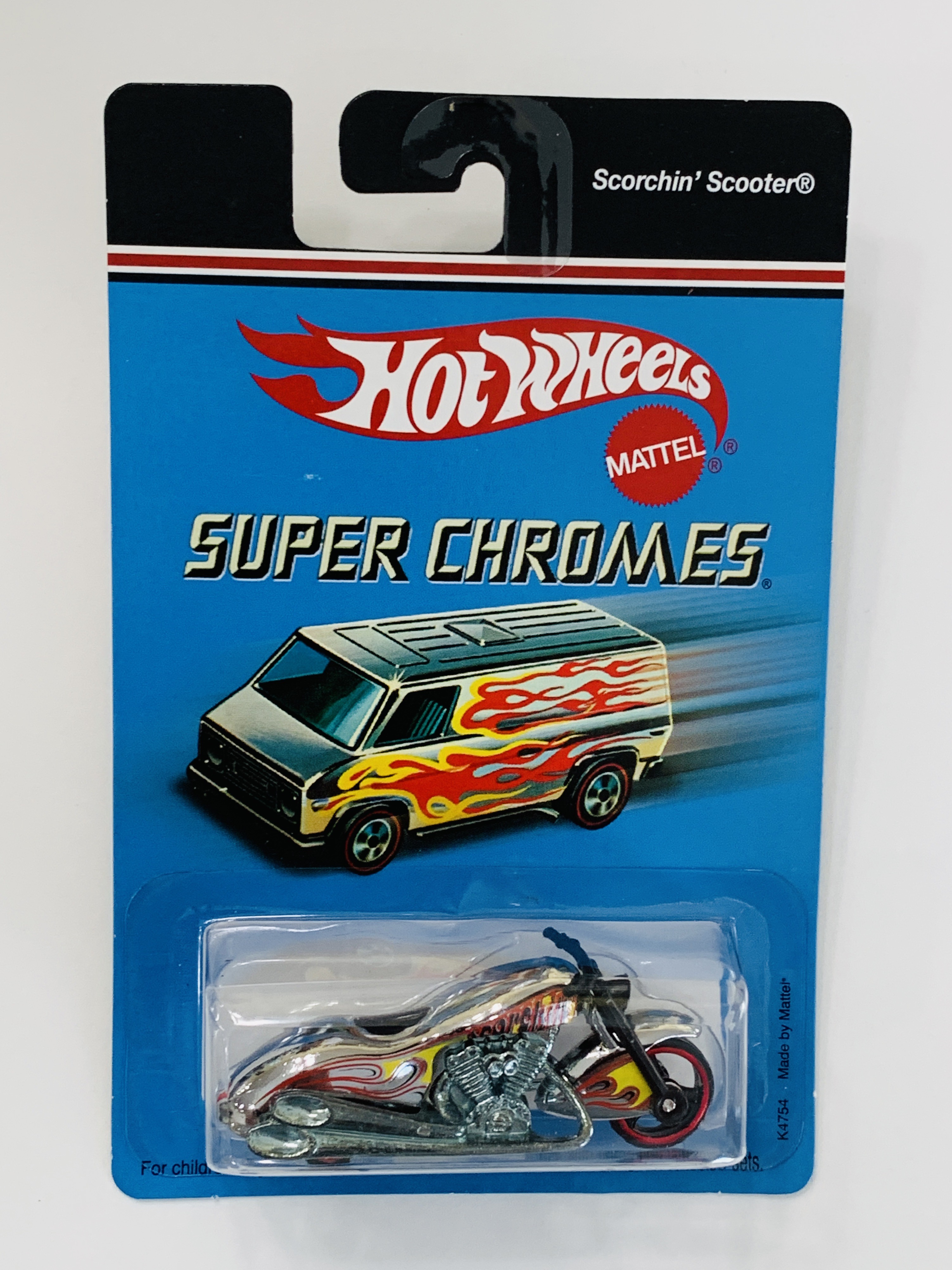 Hot Wheels Super Chromes Scorchin' Scooter