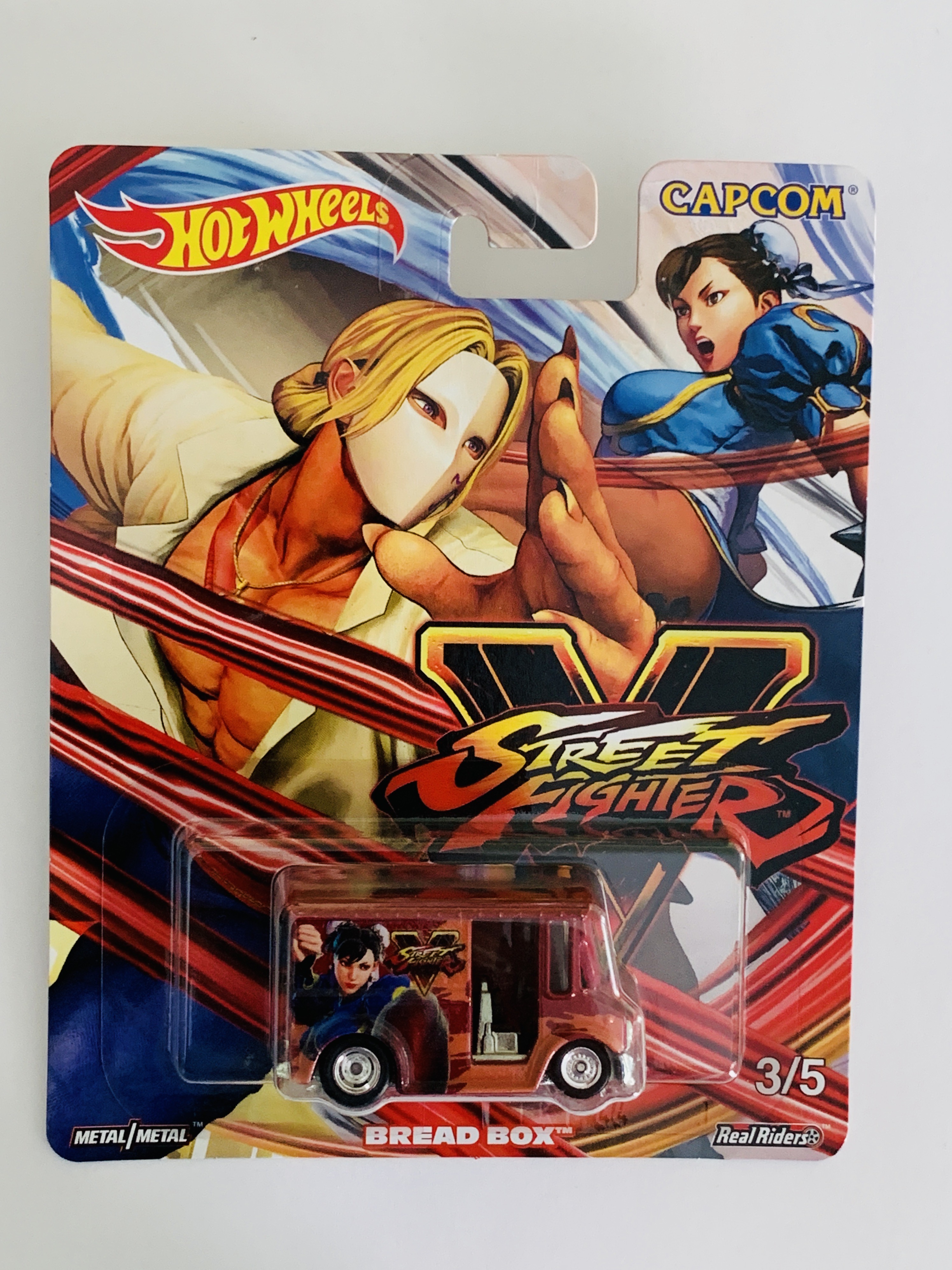 Hot Wheels Capcom Street Fighters Bread Box