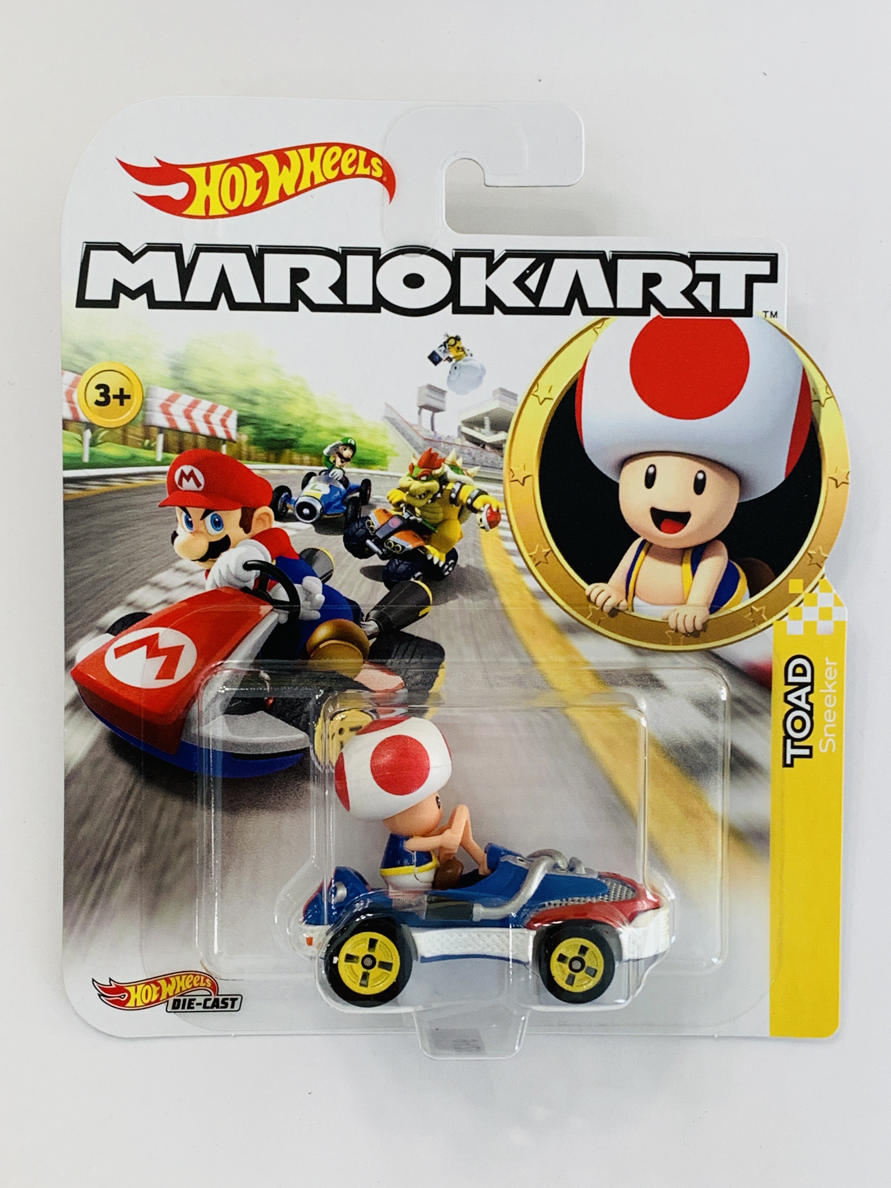 Hot Wheels Mario Kart Toad Sneeker