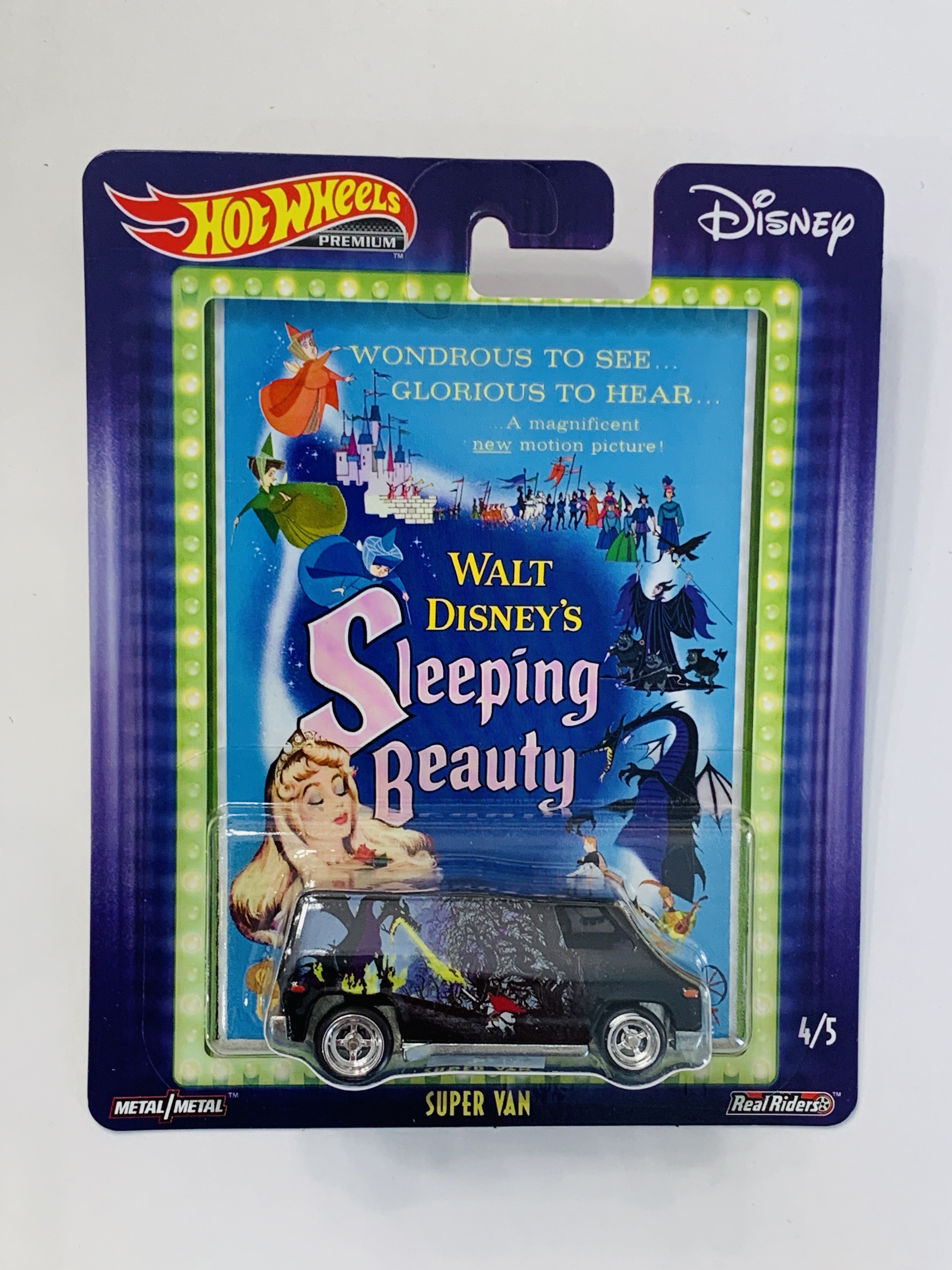 Hot Wheels Premium Disney Sleeping Beauty Super Van