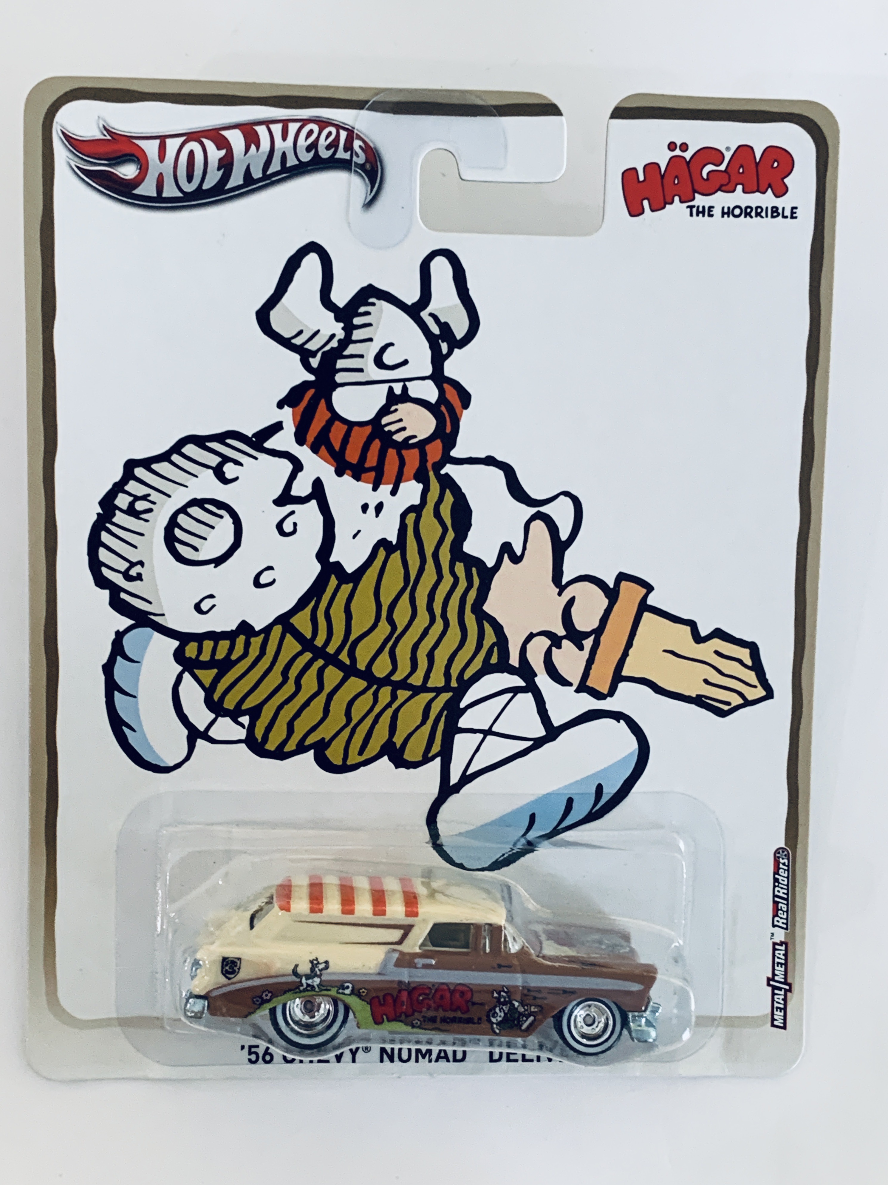 Hot Wheels Hagar The Horrible '56 Chevy Nomad Delivery