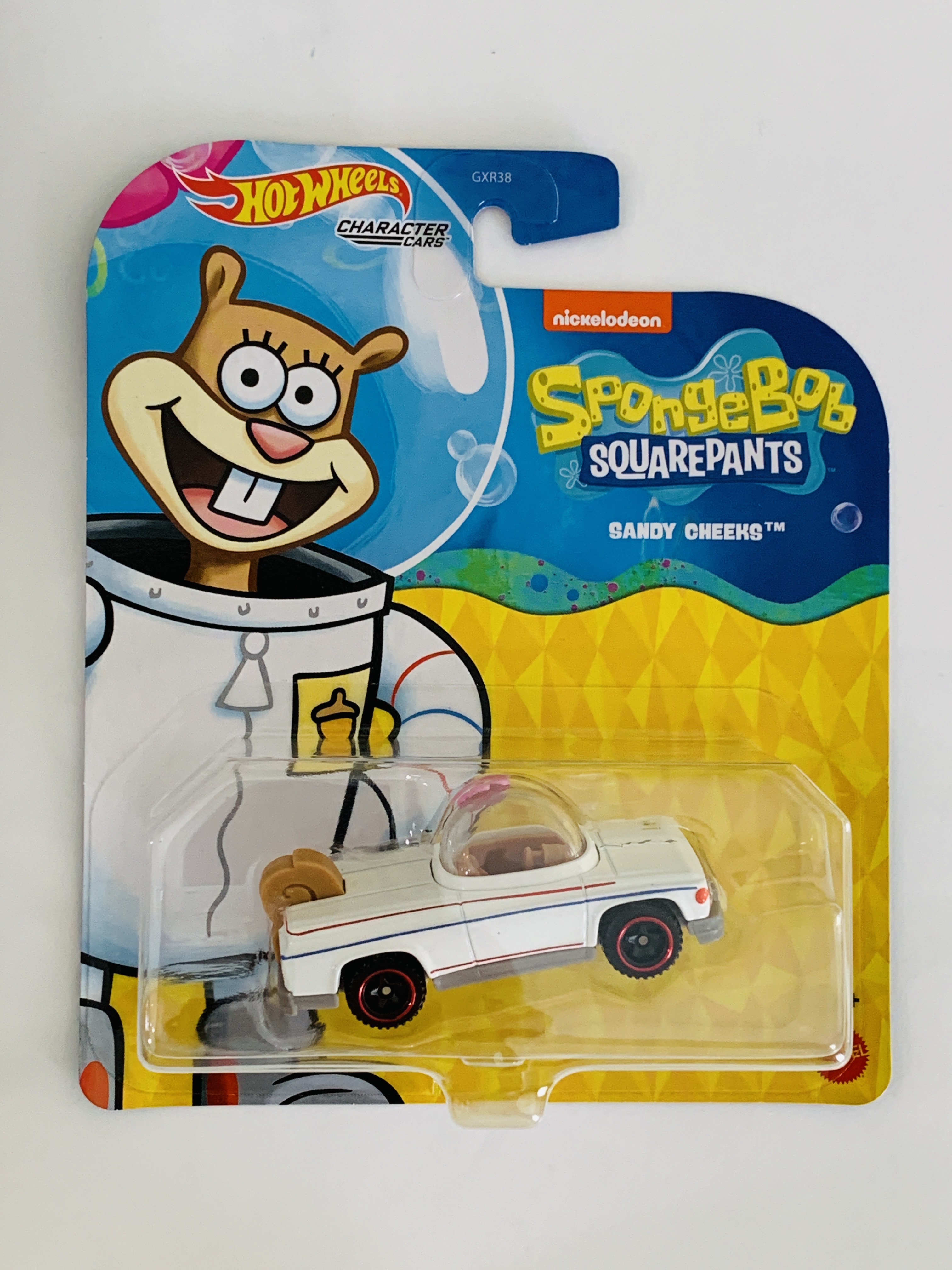 Hot Wheels Character Cars Sponge Bob Square Pants Sandy Cheeks