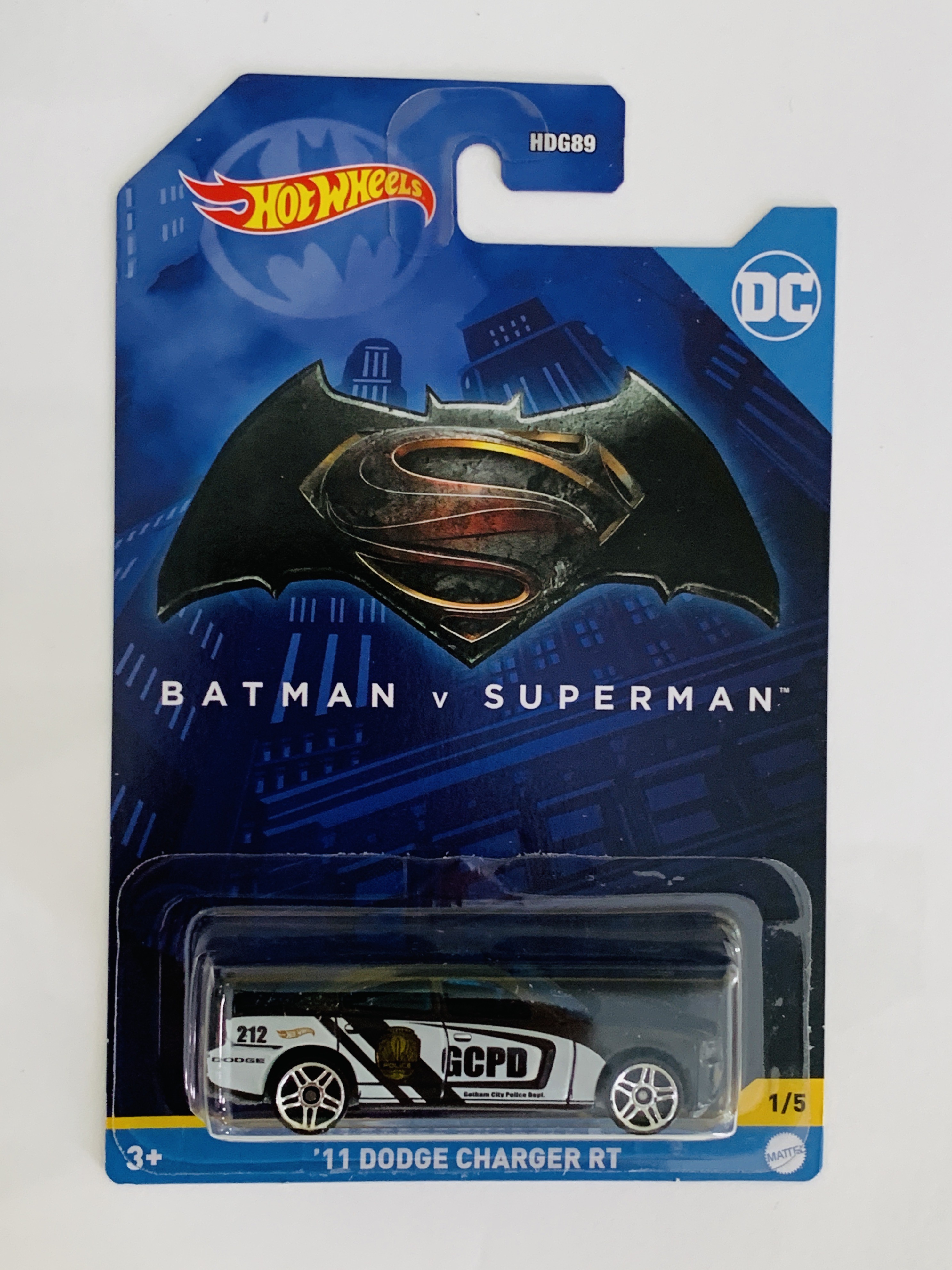 Hot Wheels DC Comics Batman '11 Dodge Charger RT