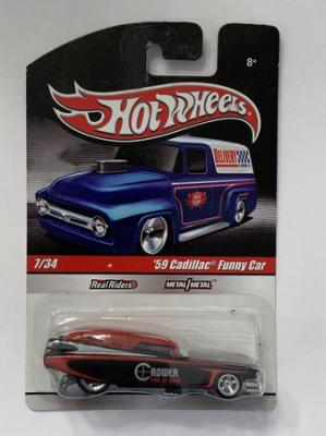 10643-Hot-Wheels-Slick-Rides--59-Cadillac-Funny-Car-Black
