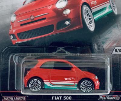 Hot Wheels Car Culture Euro Style Fiat 500 1