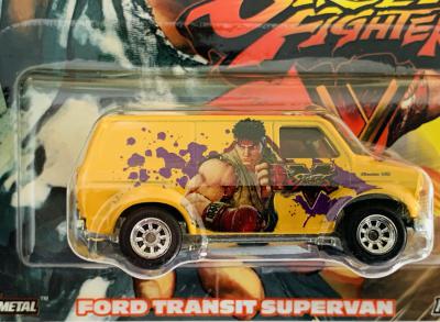 Hot Wheels Capcom Street Fighters Ford Transit Super Van 1
