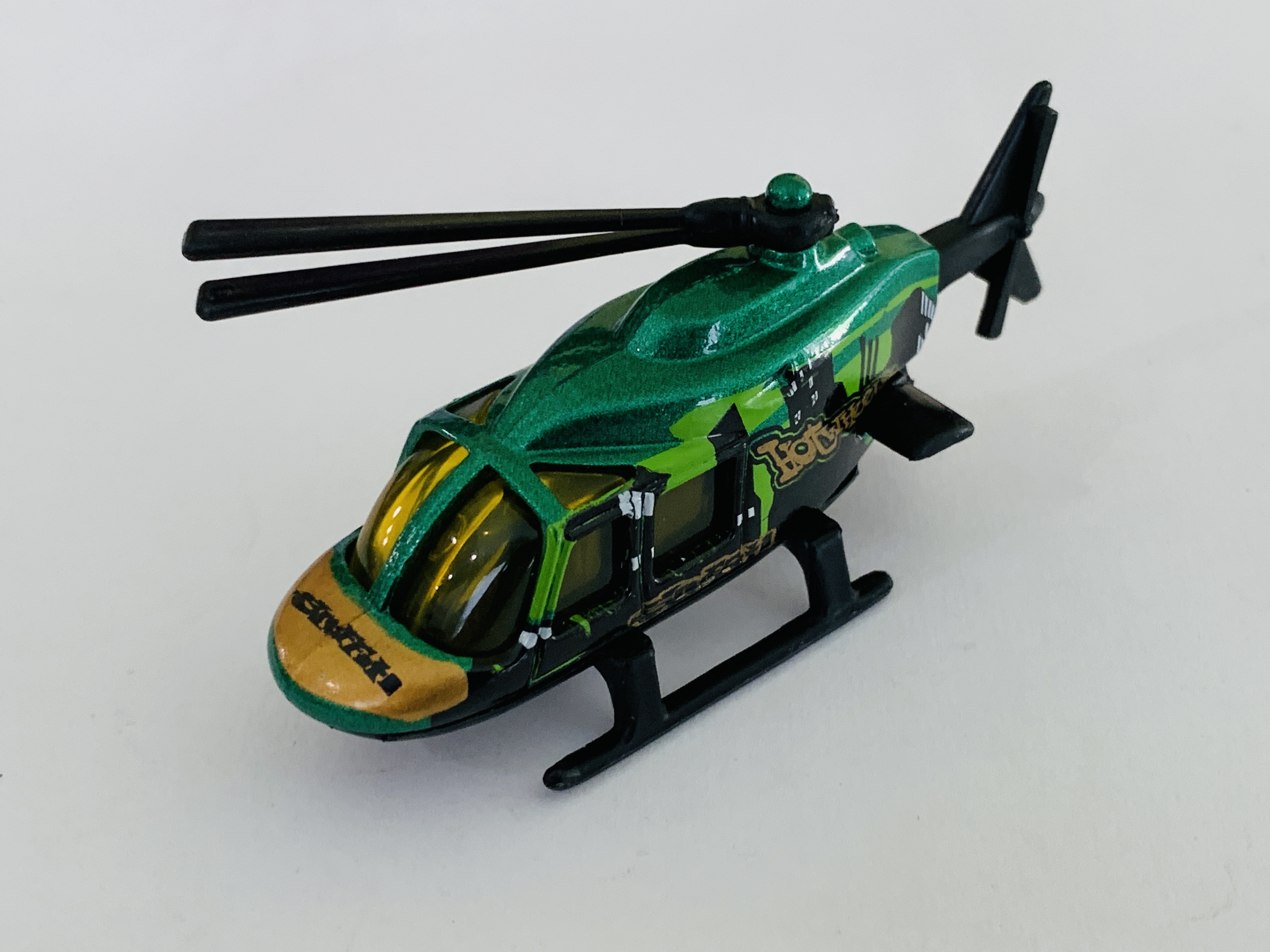 Hot Wheels Propper Chopper - Green