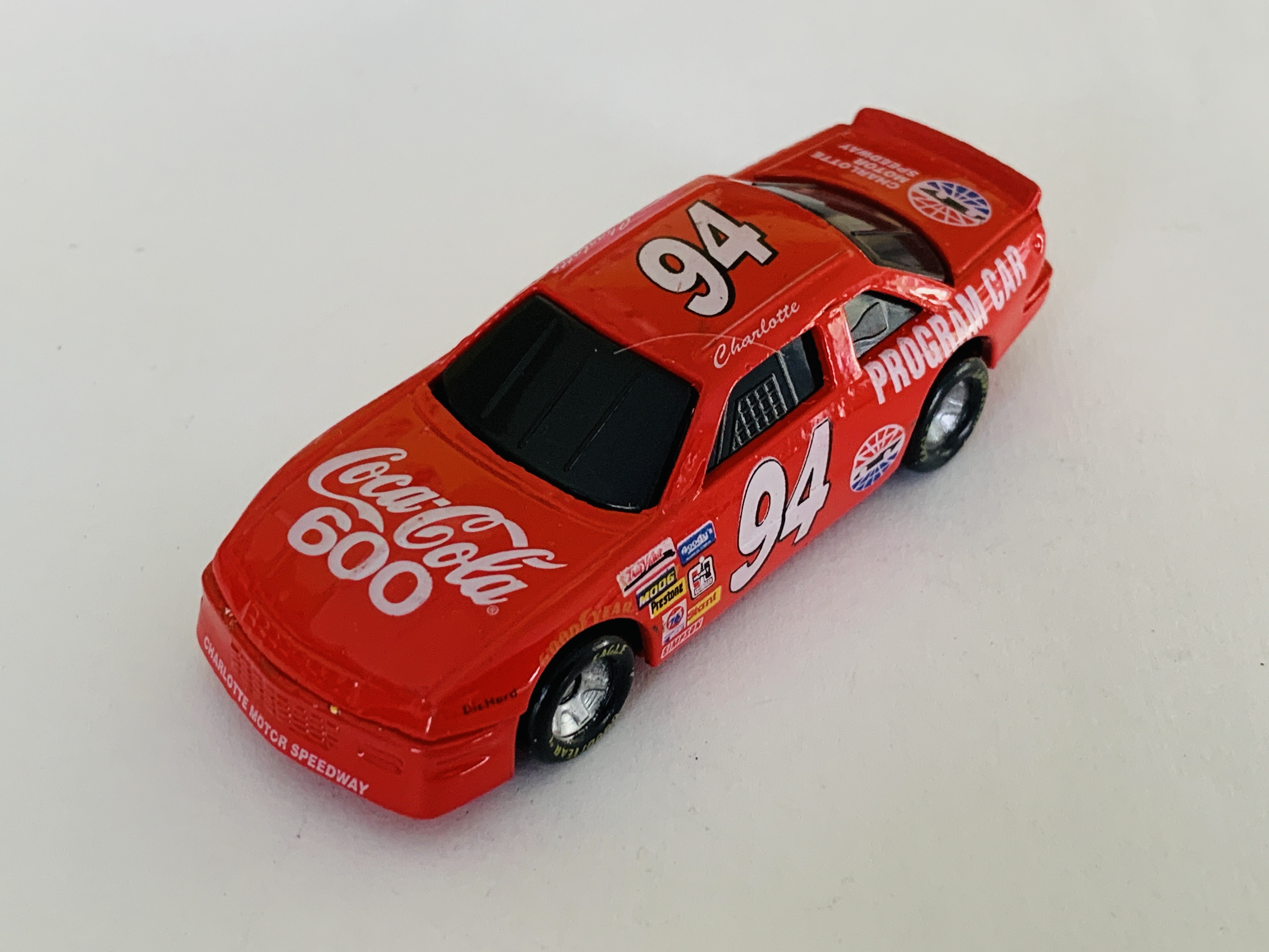 Racing Champions Coca-Cola 600 1994 Program Car