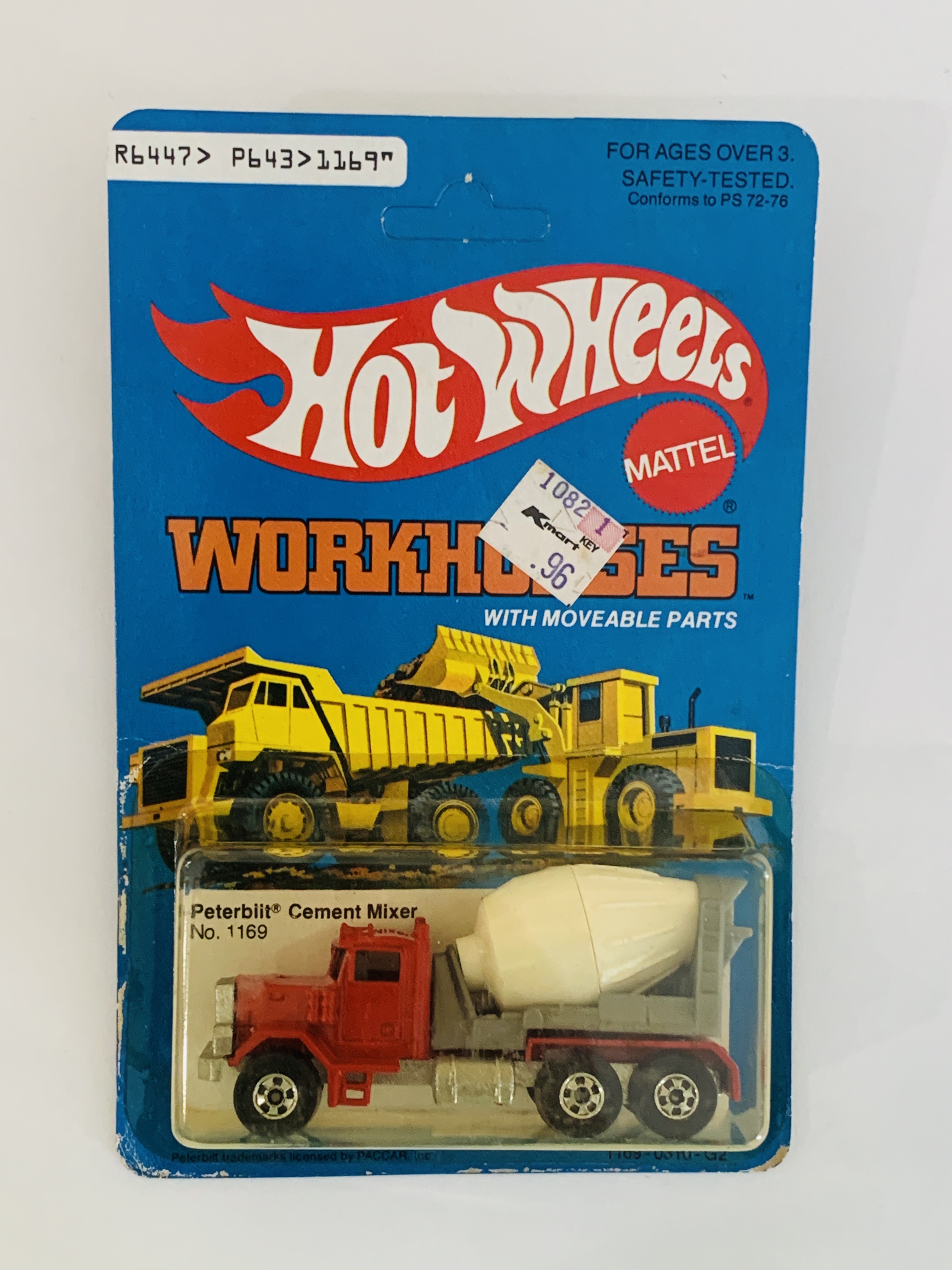 Hot Wheels Workhorses Peterbilt Cement Mixer