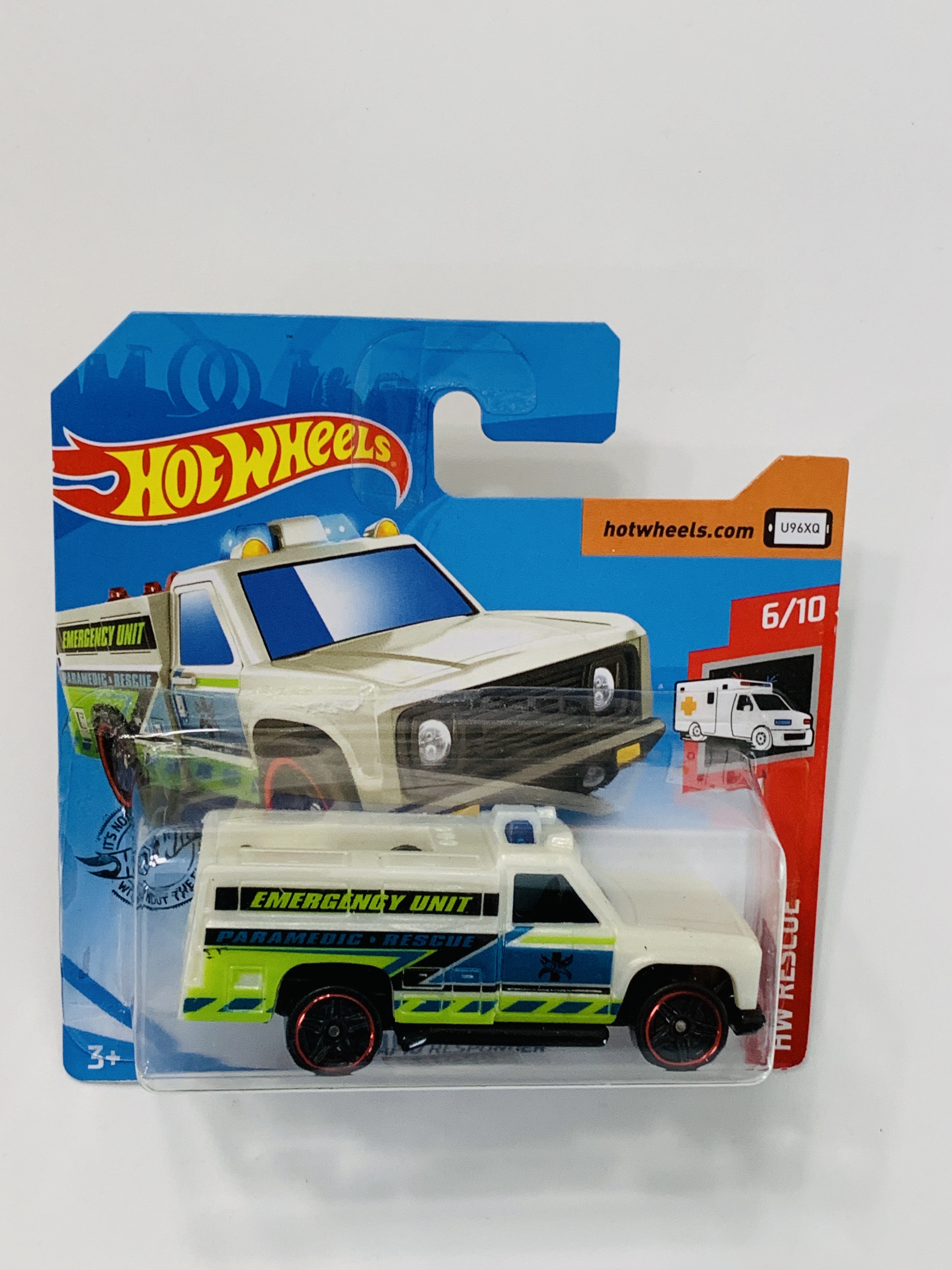 Hot Wheels #123 HW Rapid Responder - Short Card