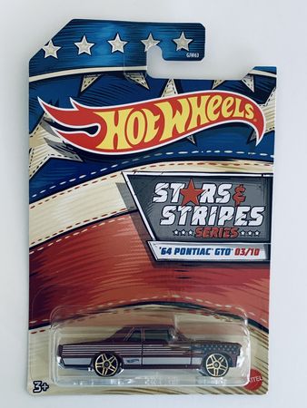 Hot Wheels Stars & Stripes Series '64 Pontiac GTO