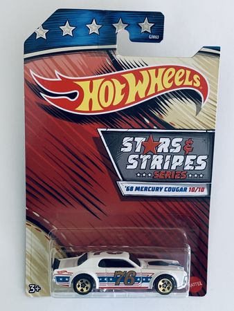 Hot Wheels Stars & Stripes Series '68 Mercury Cougar