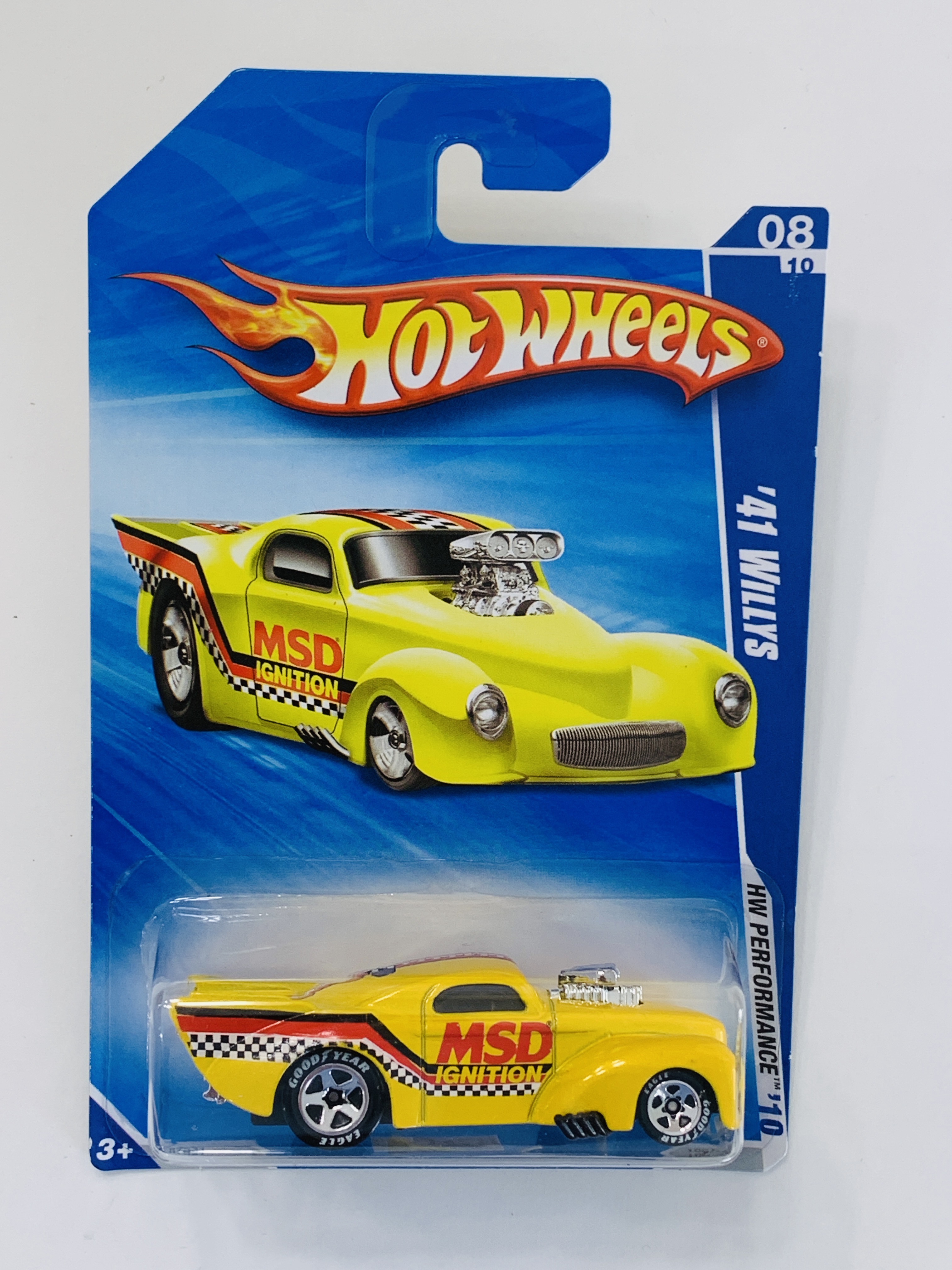 Hot Wheels #106 '41 Willys - Goodyear Tires
