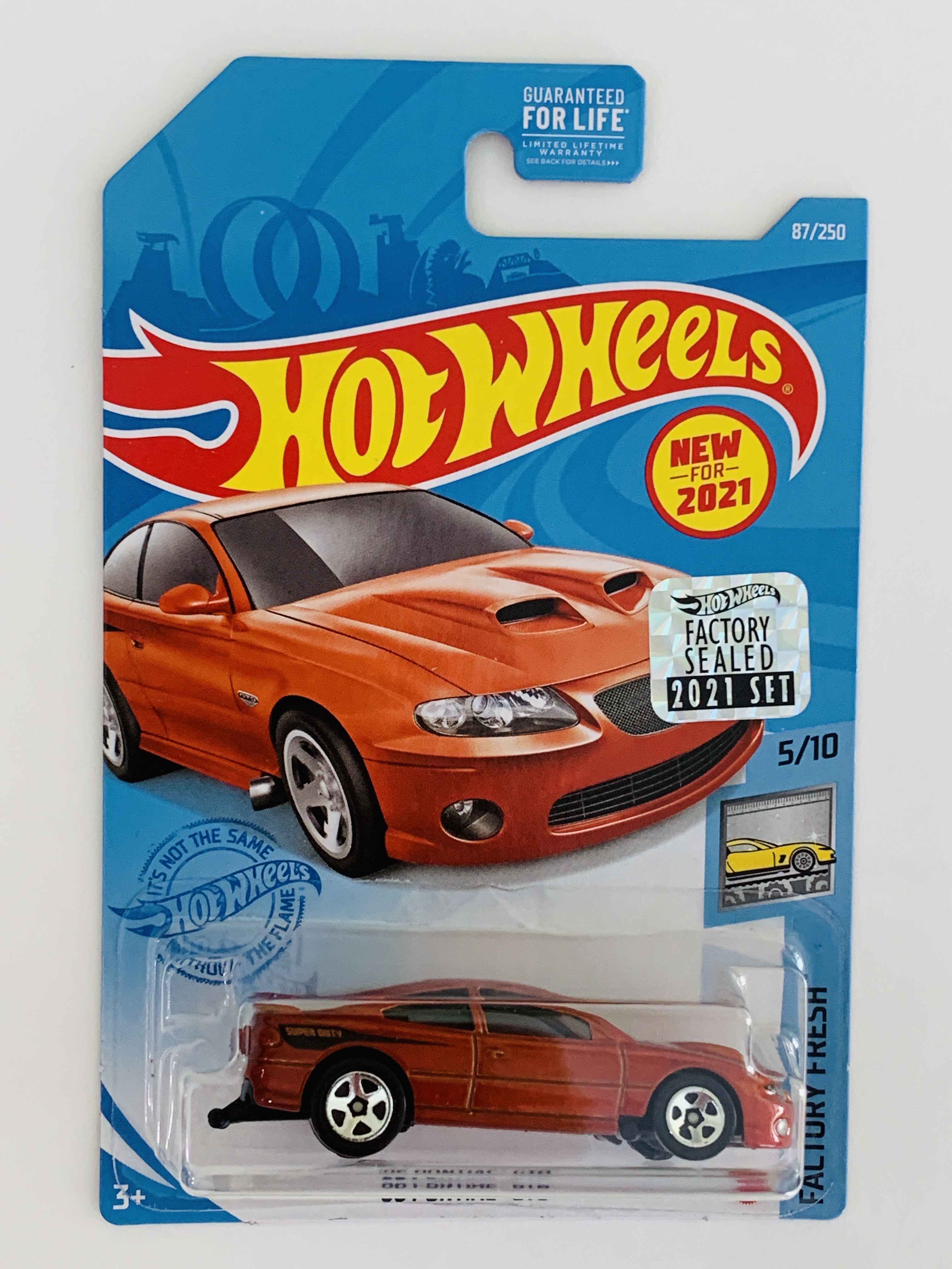Hot Wheels 2021 Factory Set #87 '06 Pontiac GTO - Orange