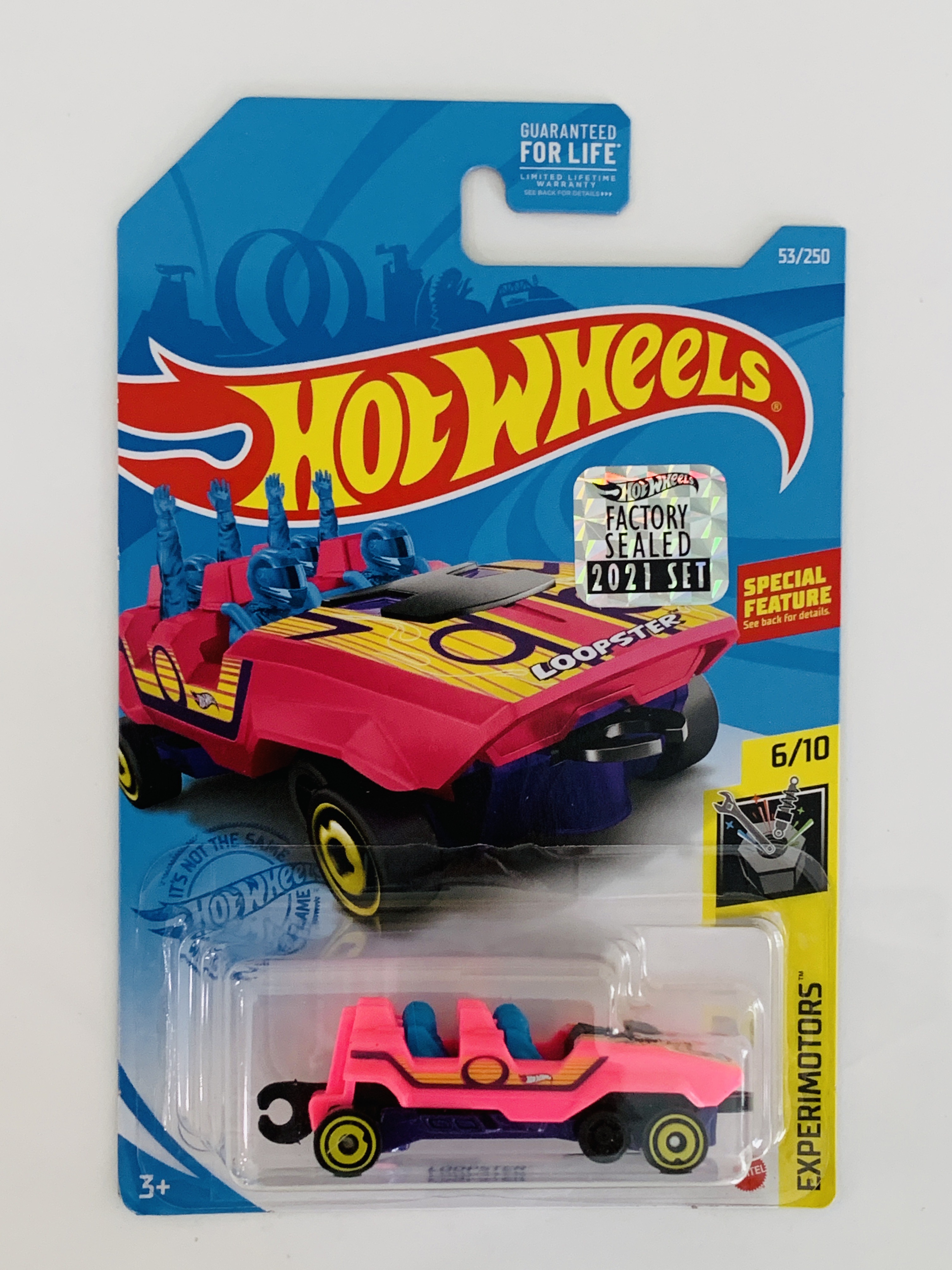 Hot Wheels 2021 Factory Set 53 Loopster Pink