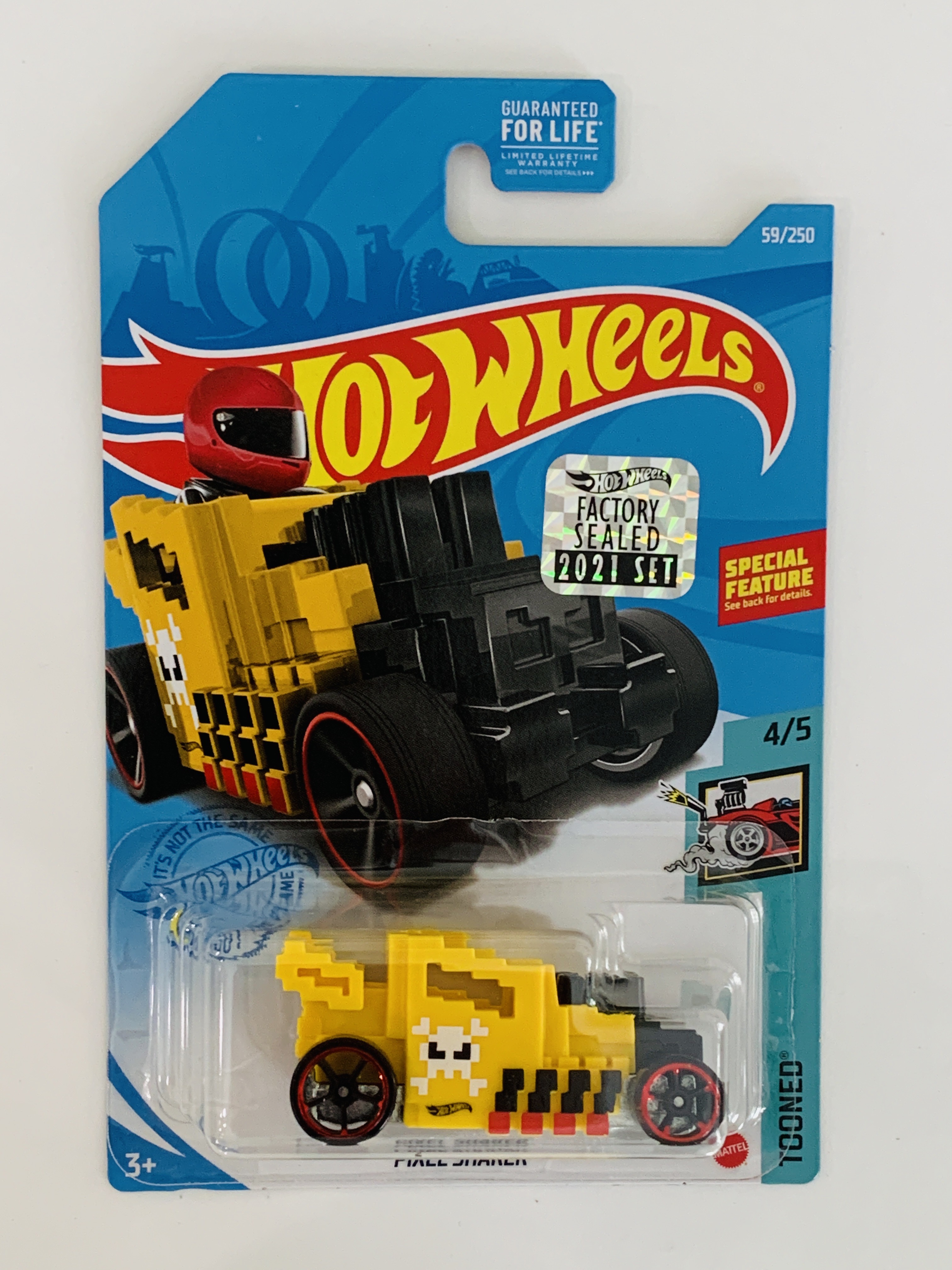 Hot Wheels 2021 Factory Set #59 Pixel Shaker - Yellow