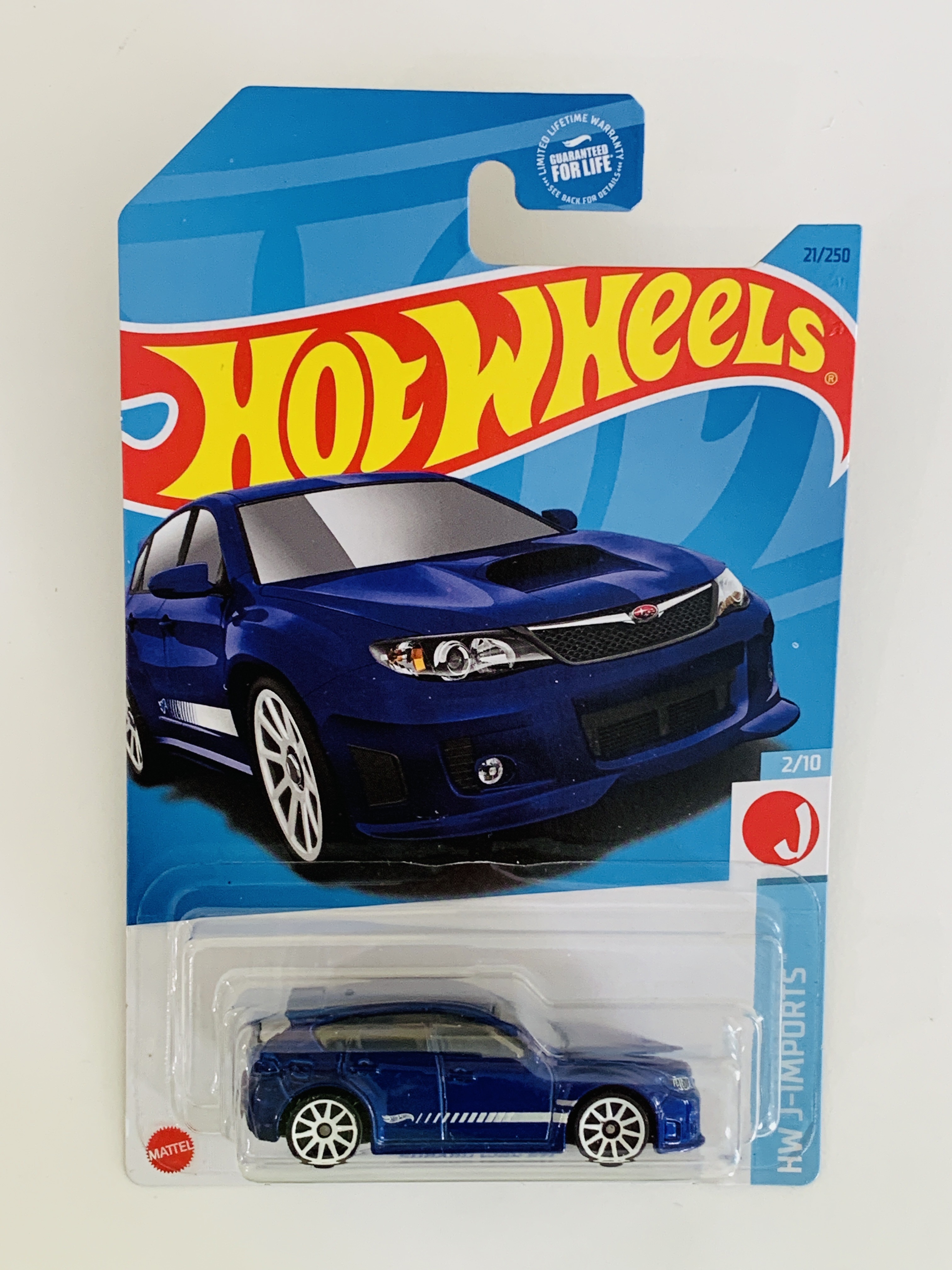 Hot Wheels #21 Subaru WRX Sti
