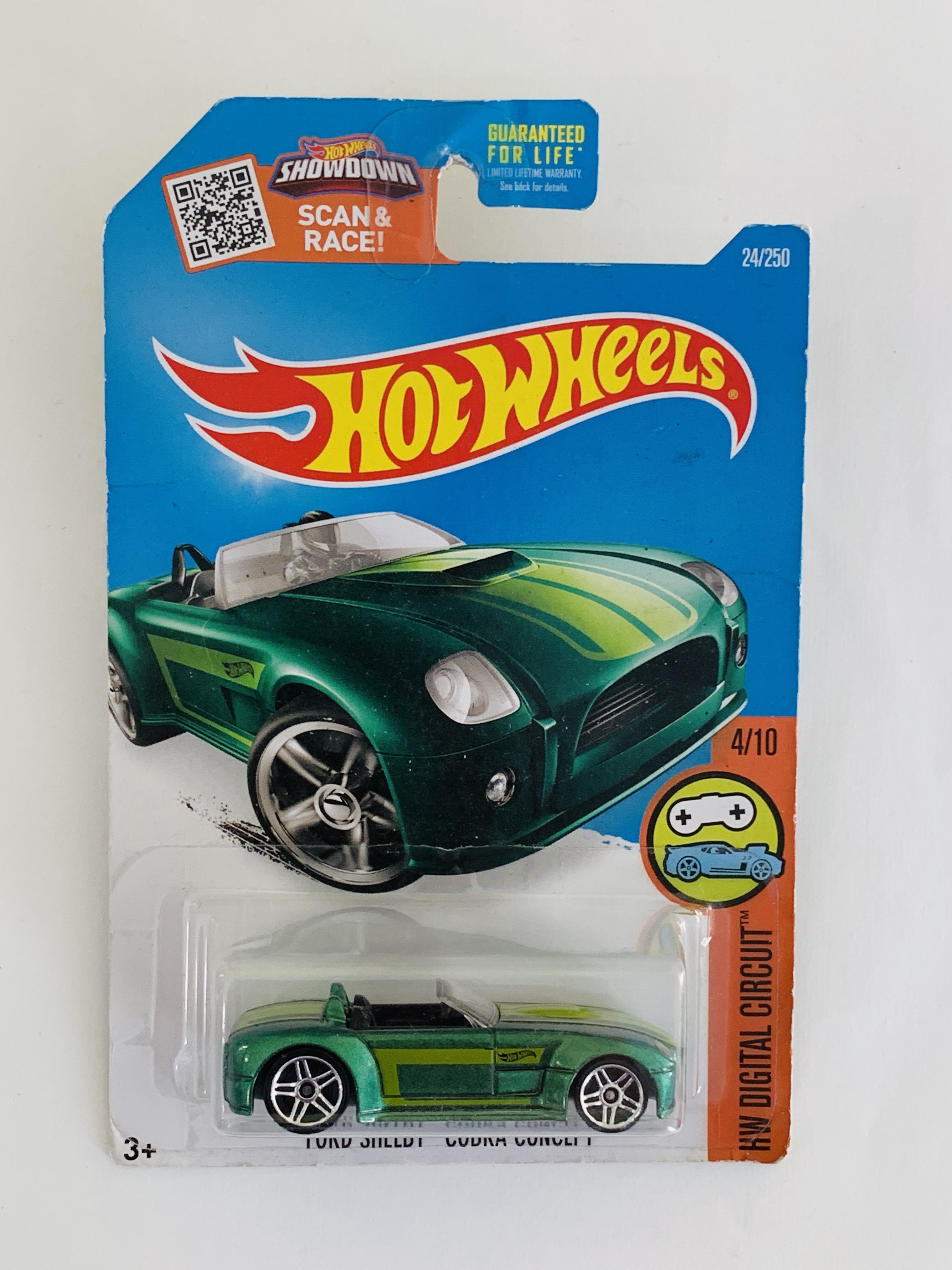 Hot Wheels #24 Ford Shelby Cobra Concept