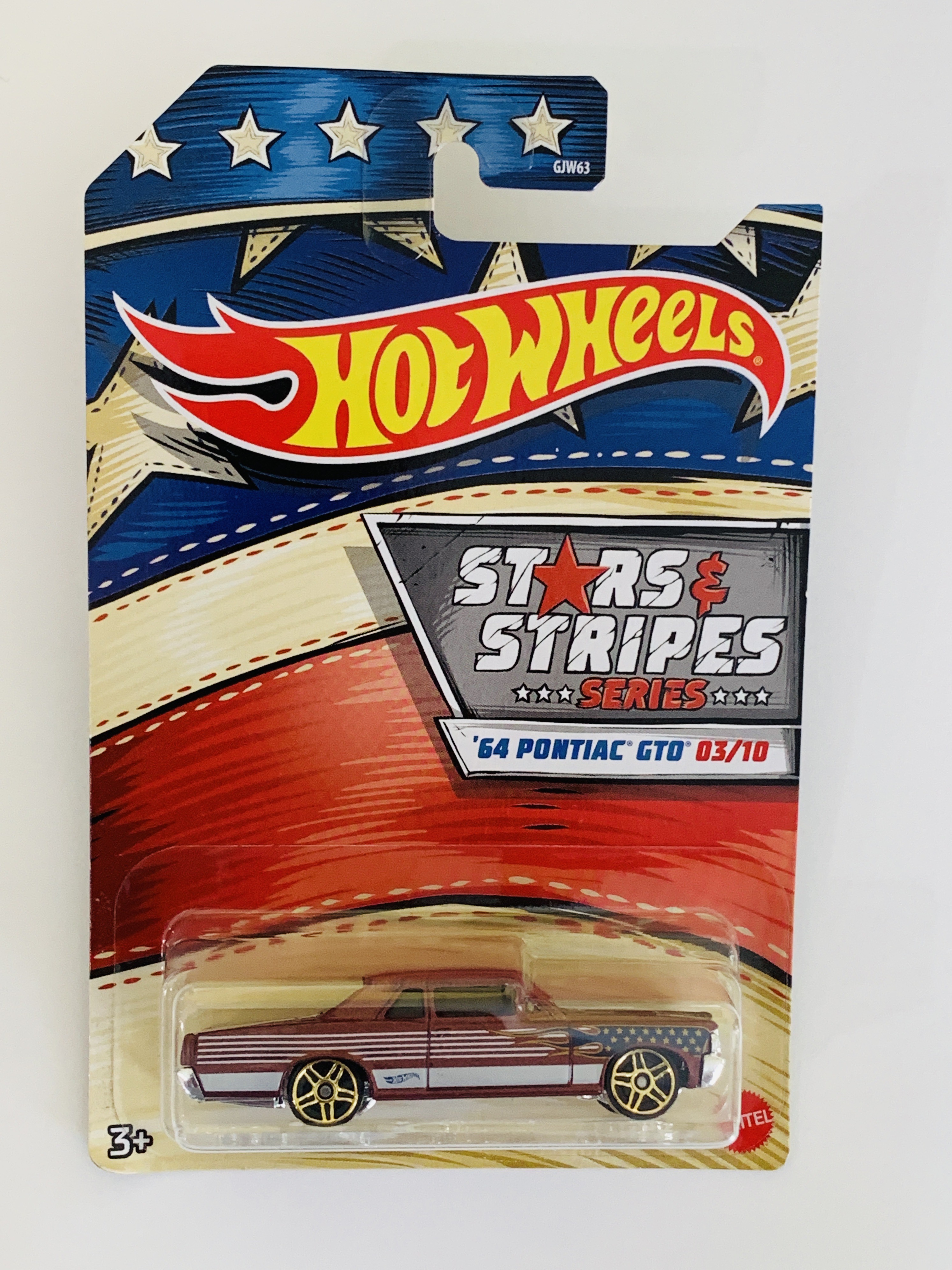 Hot Wheels Stars & Stripes '64 Pontiac GTO