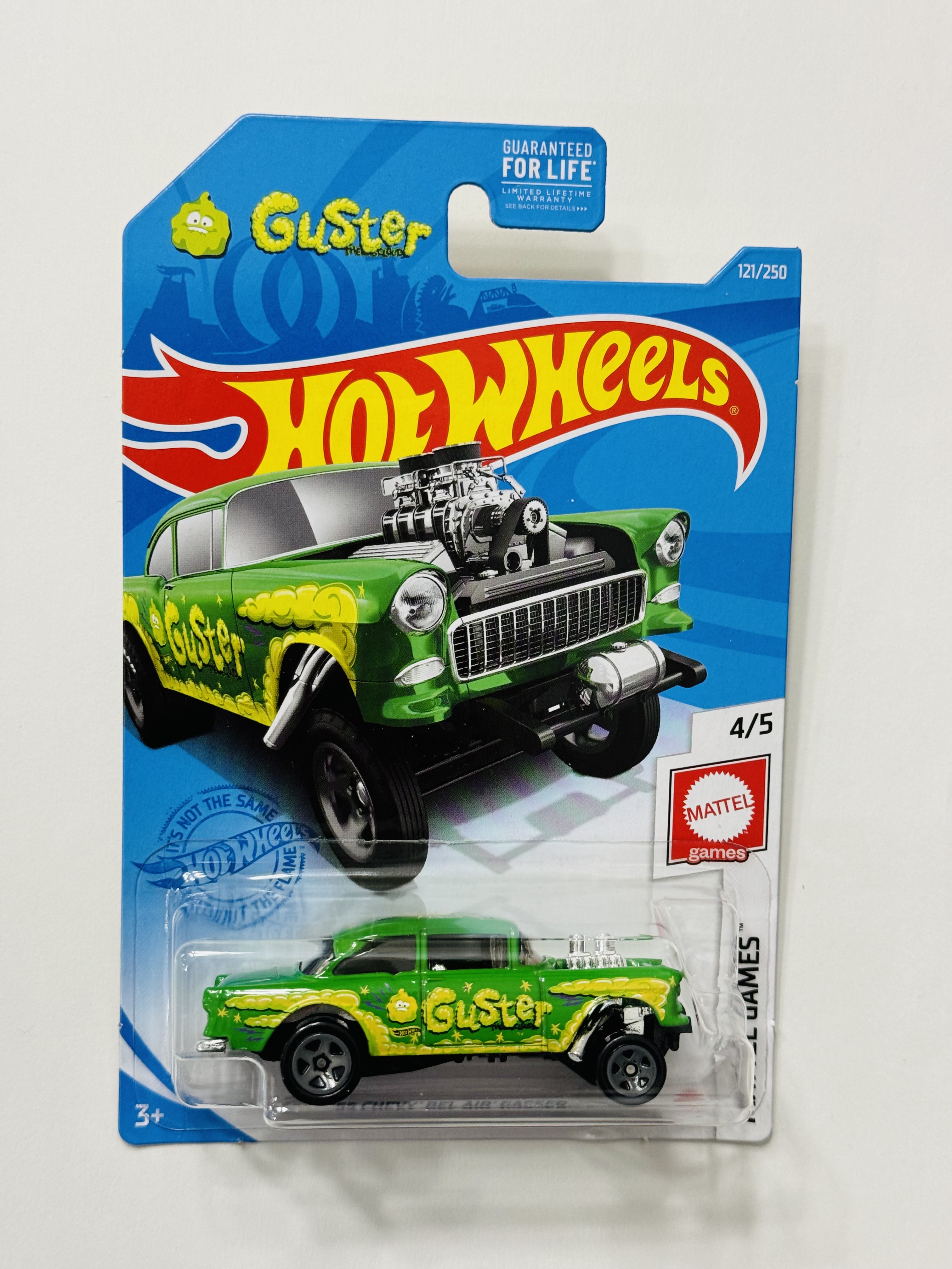 Hot Wheels #121 '55 Chevy Bel Air Gasser