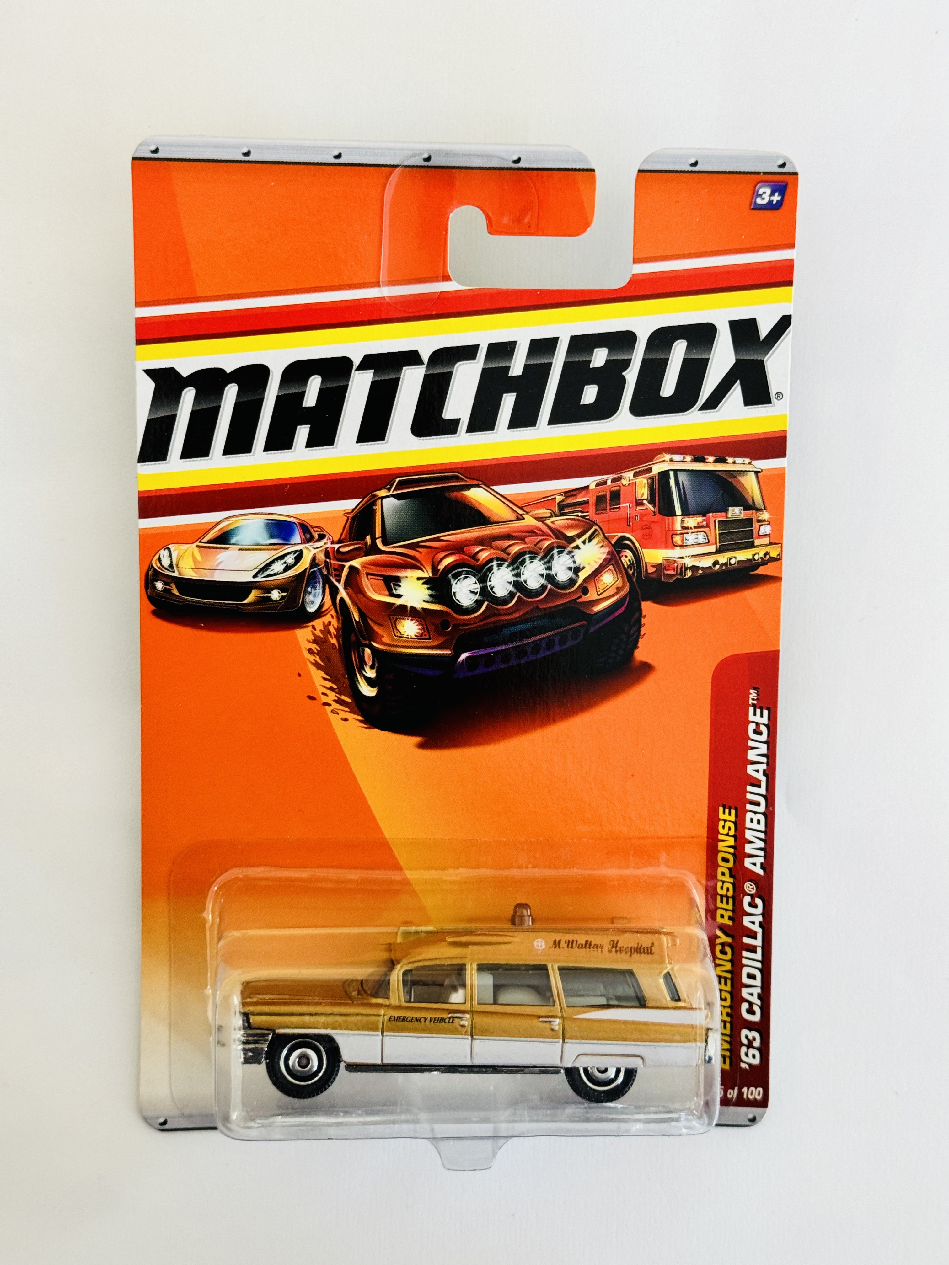 Matchbox #55 '63 Cadillac Ambulance