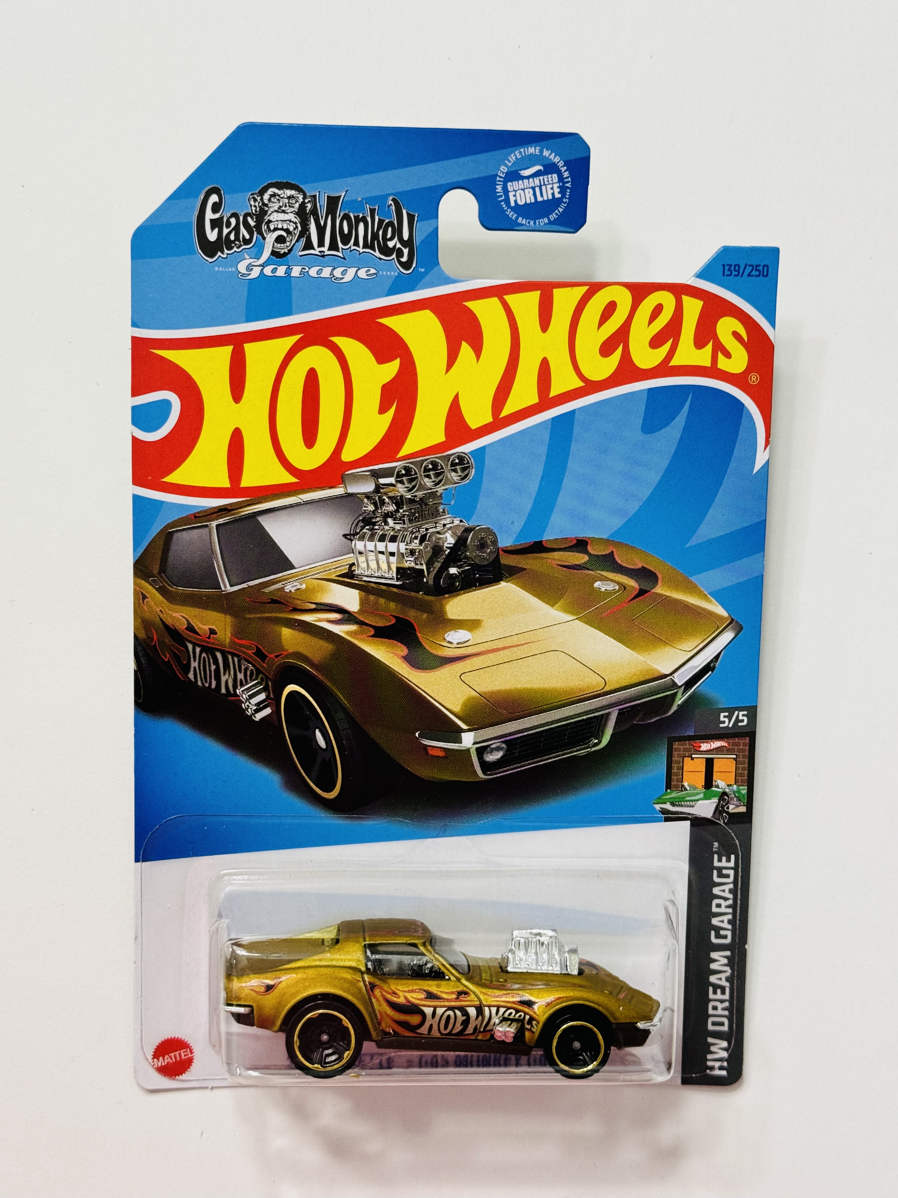 Hot Wheels #139 '68 Corvette - Gas Monkey Garage