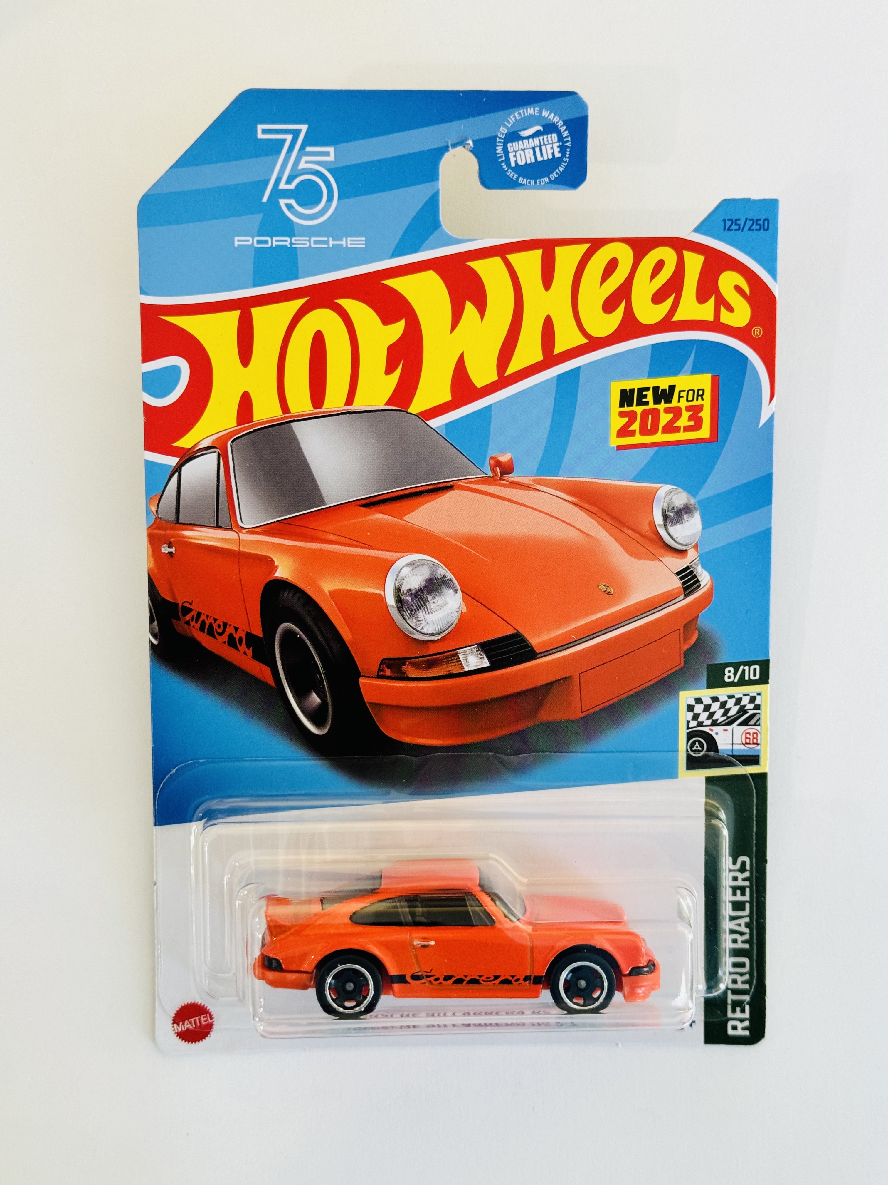 Hot Wheels #125 Porsche 911 Carrera RS 2.7